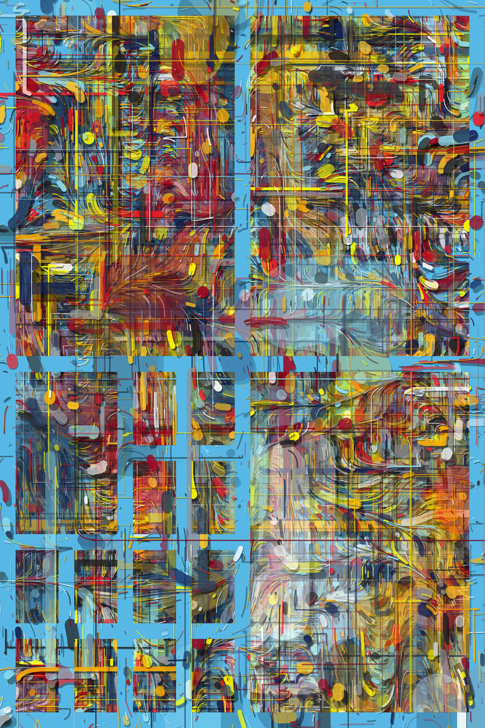 Art Blocks - Art Blocks v2 - Hōrō #69 - NFT # 301000069