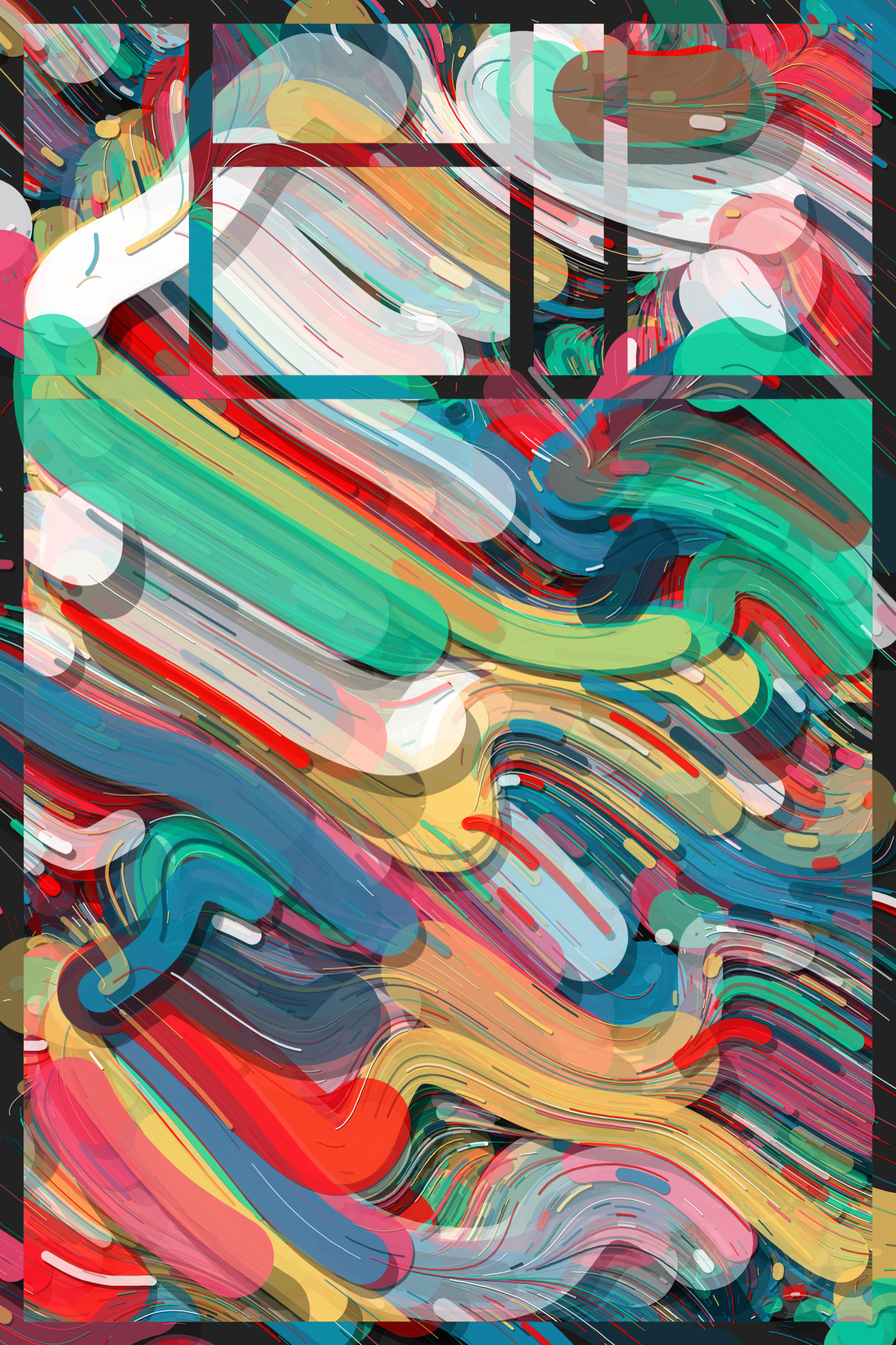 Art Blocks - Art Blocks v2 - Hōrō #81 - NFT # 301000081