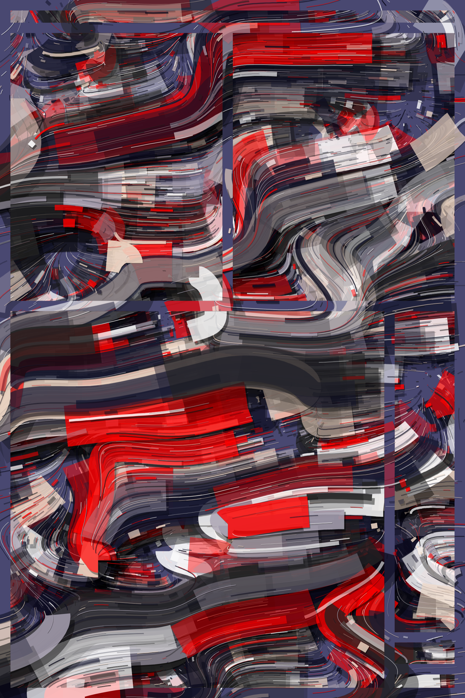 Art Blocks - Art Blocks v2 - Hōrō #92 - NFT # 301000092