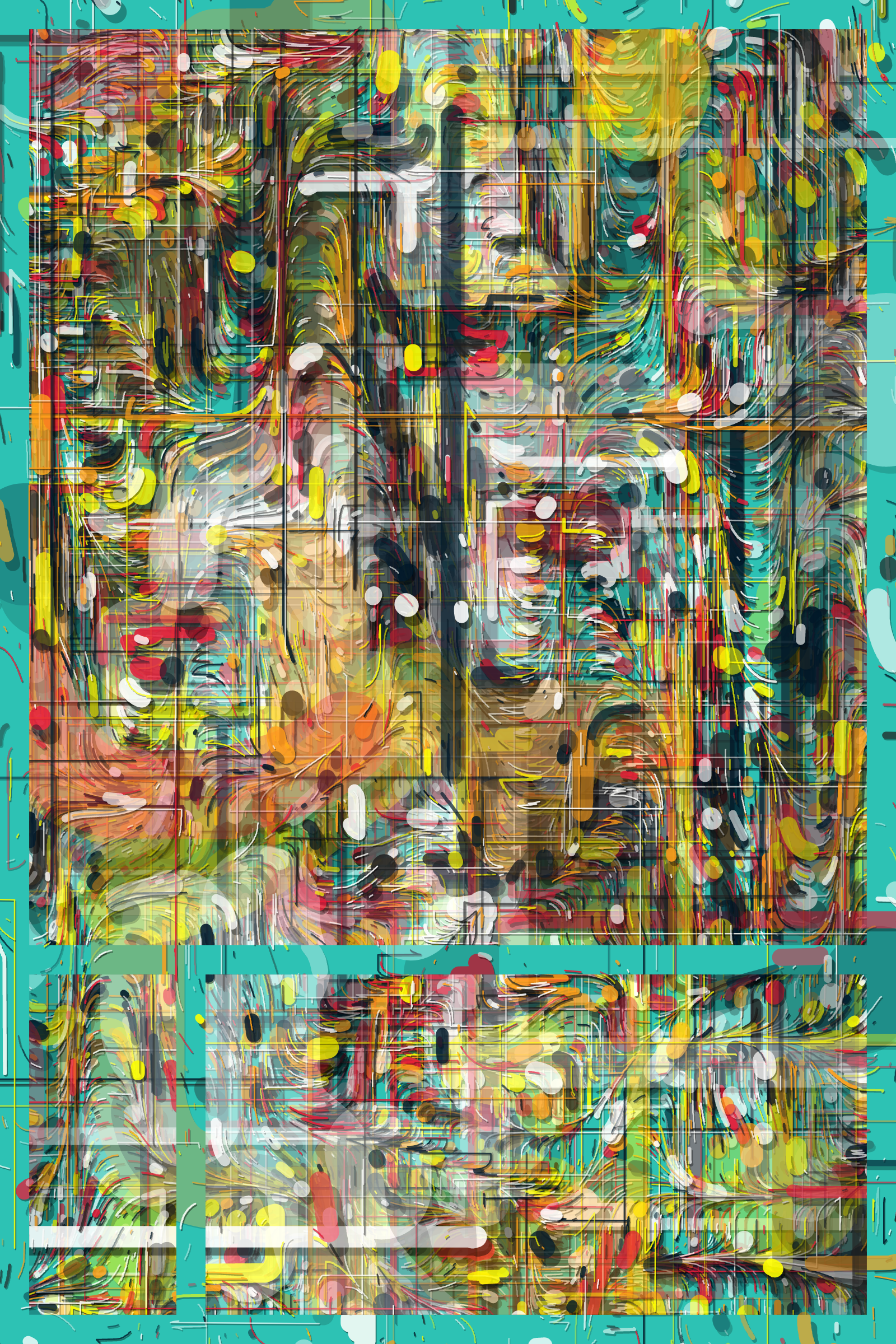 Art Blocks - Art Blocks v2 - Hōrō #95 - NFT # 301000095