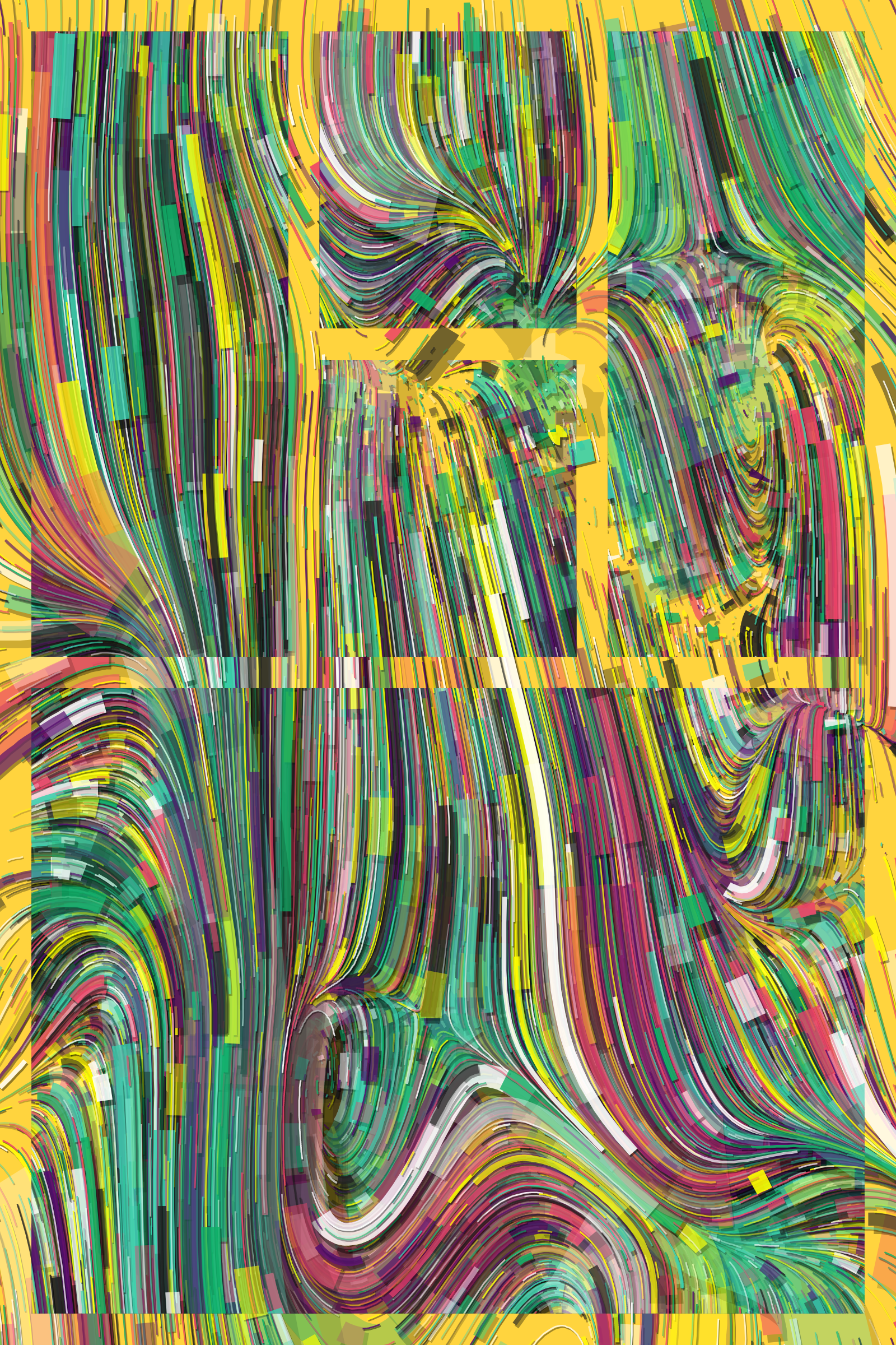 Art Blocks - Art Blocks v2 - Hōrō #107 - NFT # 301000107