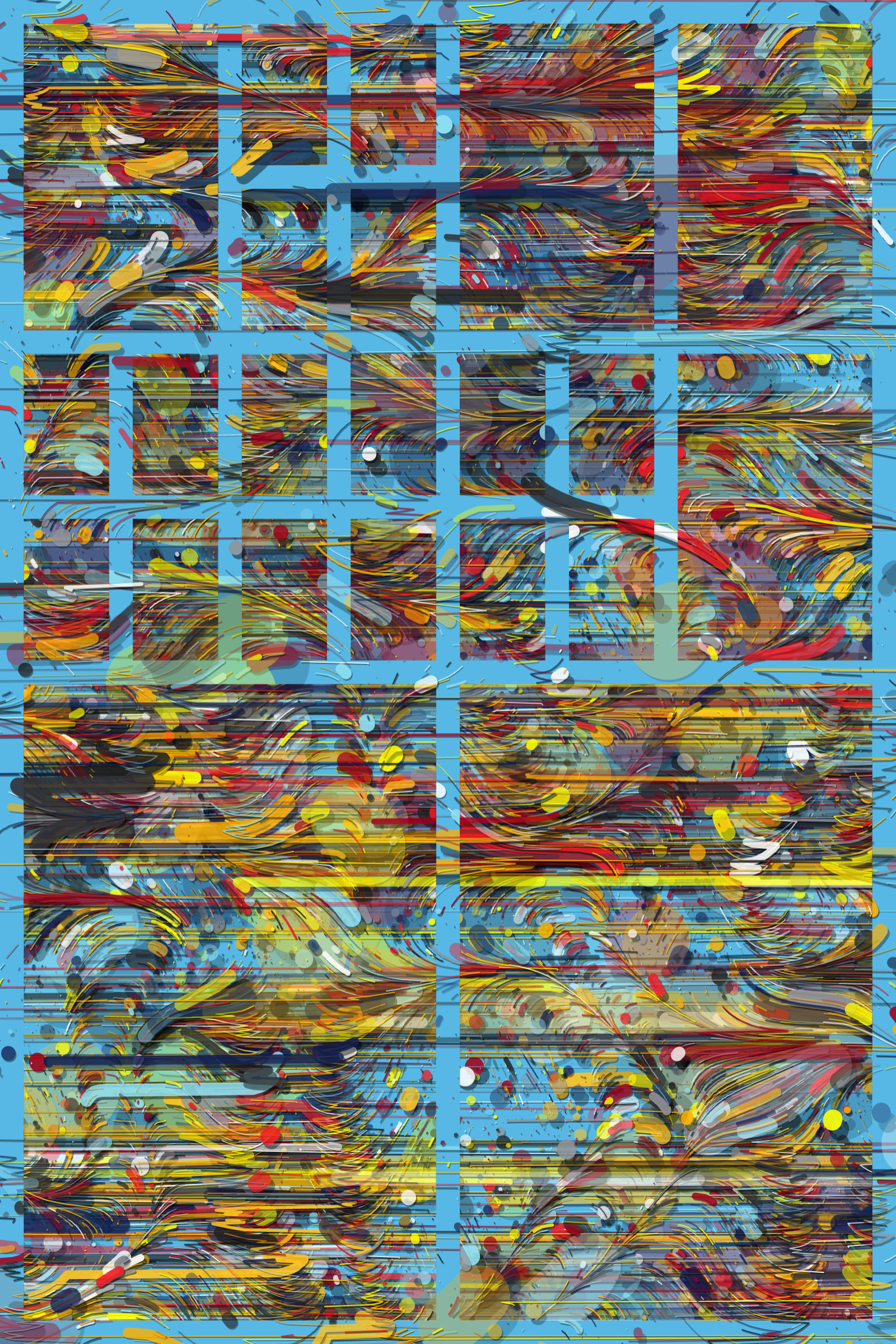 Art Blocks - Art Blocks v2 - Hōrō #115 - NFT # 301000115