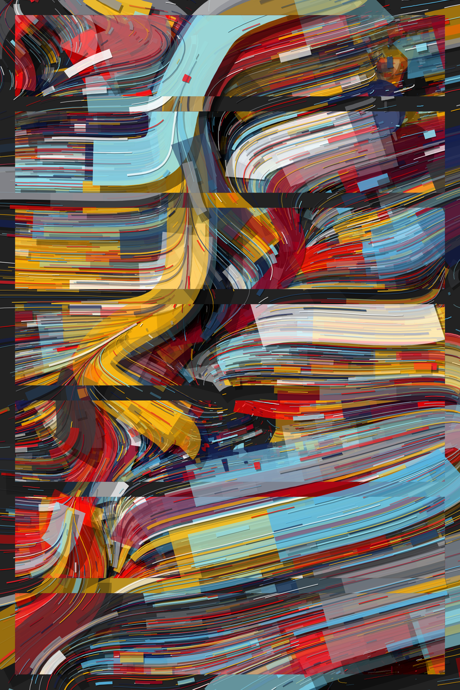 Art Blocks - Art Blocks v2 - Hōrō #122 - NFT # 301000122