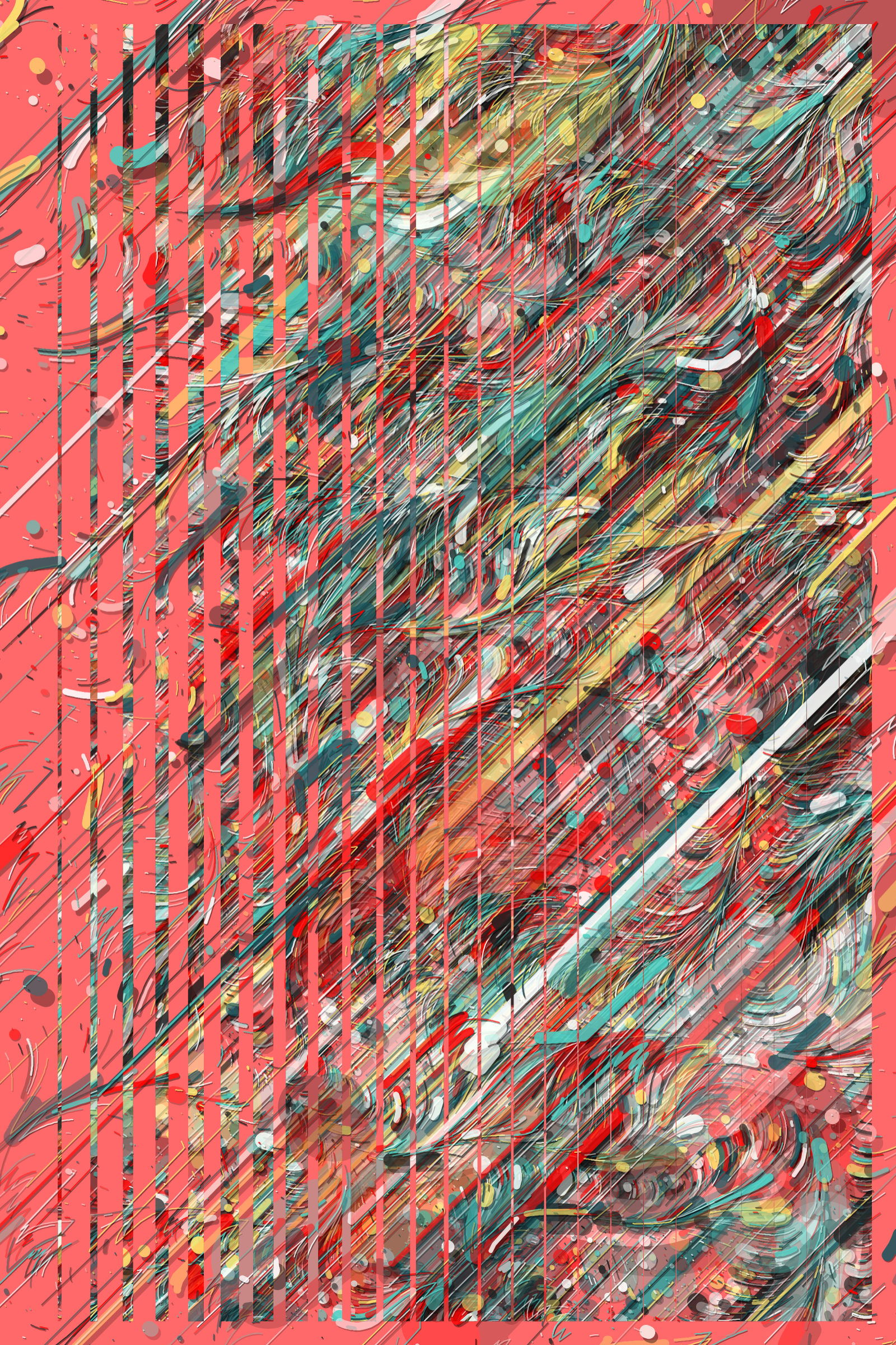 Art Blocks - Art Blocks v2 - Hōrō #128 - NFT # 301000128