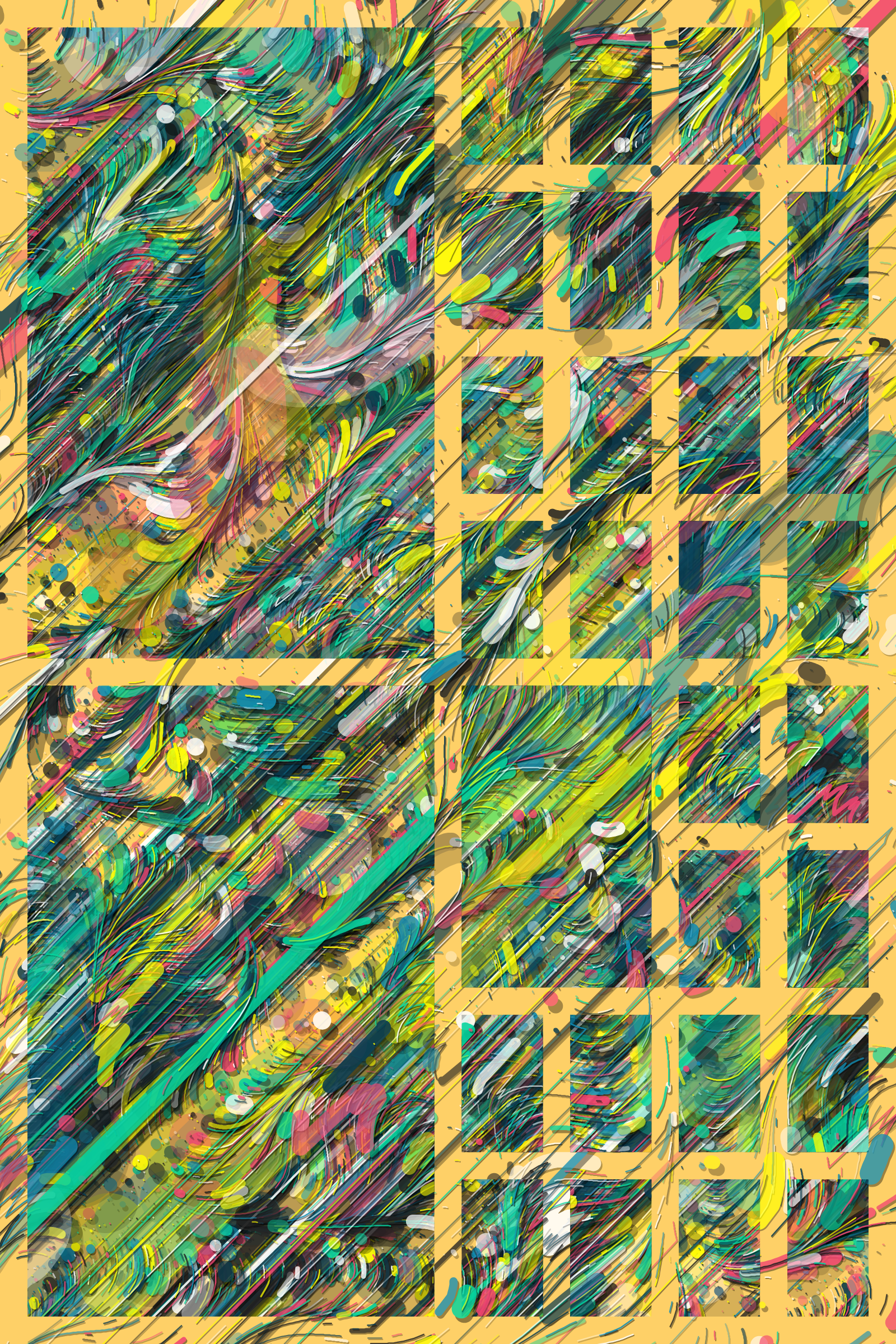 Art Blocks - Art Blocks v2 - Hōrō #153 - NFT # 301000153