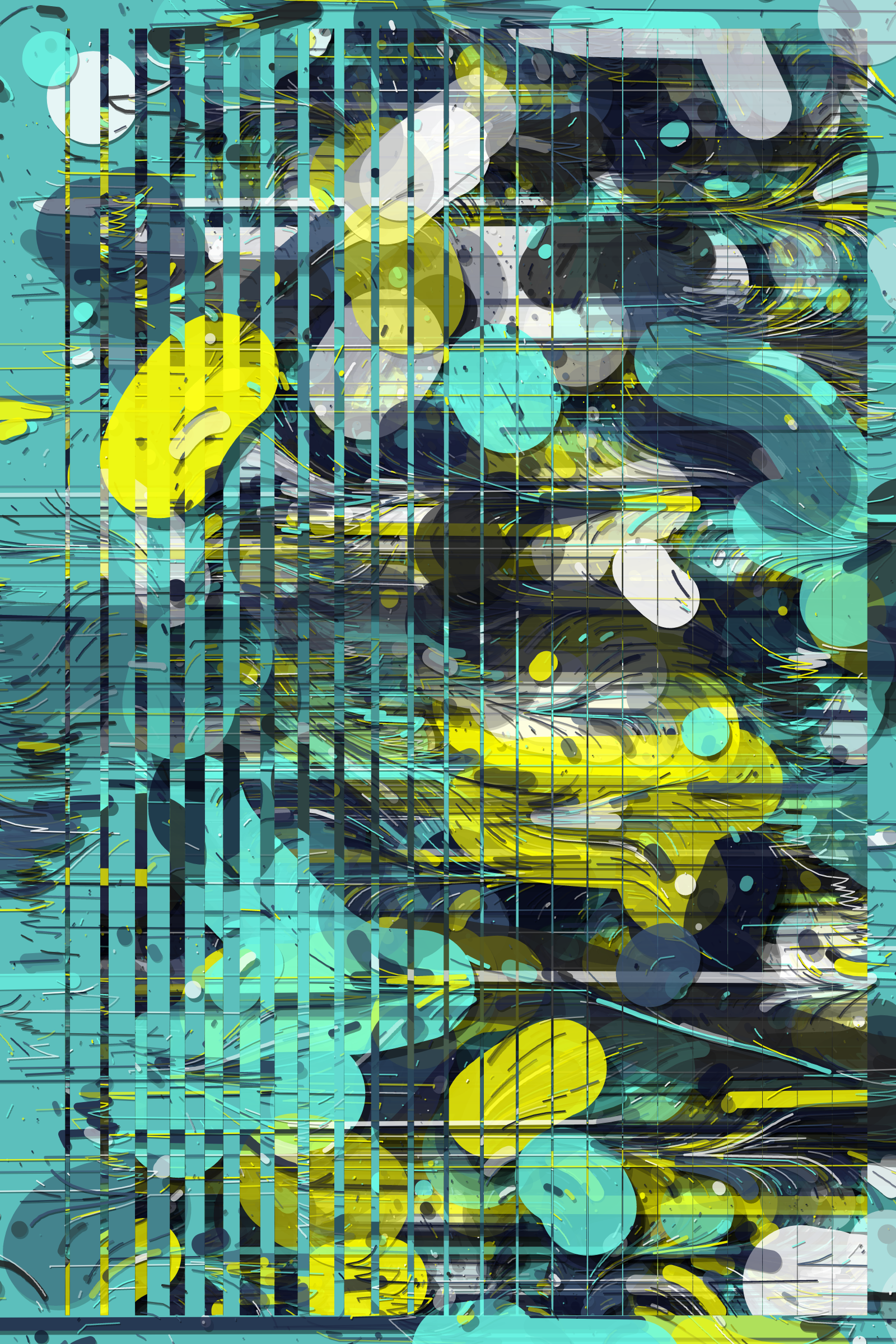 Art Blocks - Art Blocks v2 - Hōrō #155 - NFT # 301000155