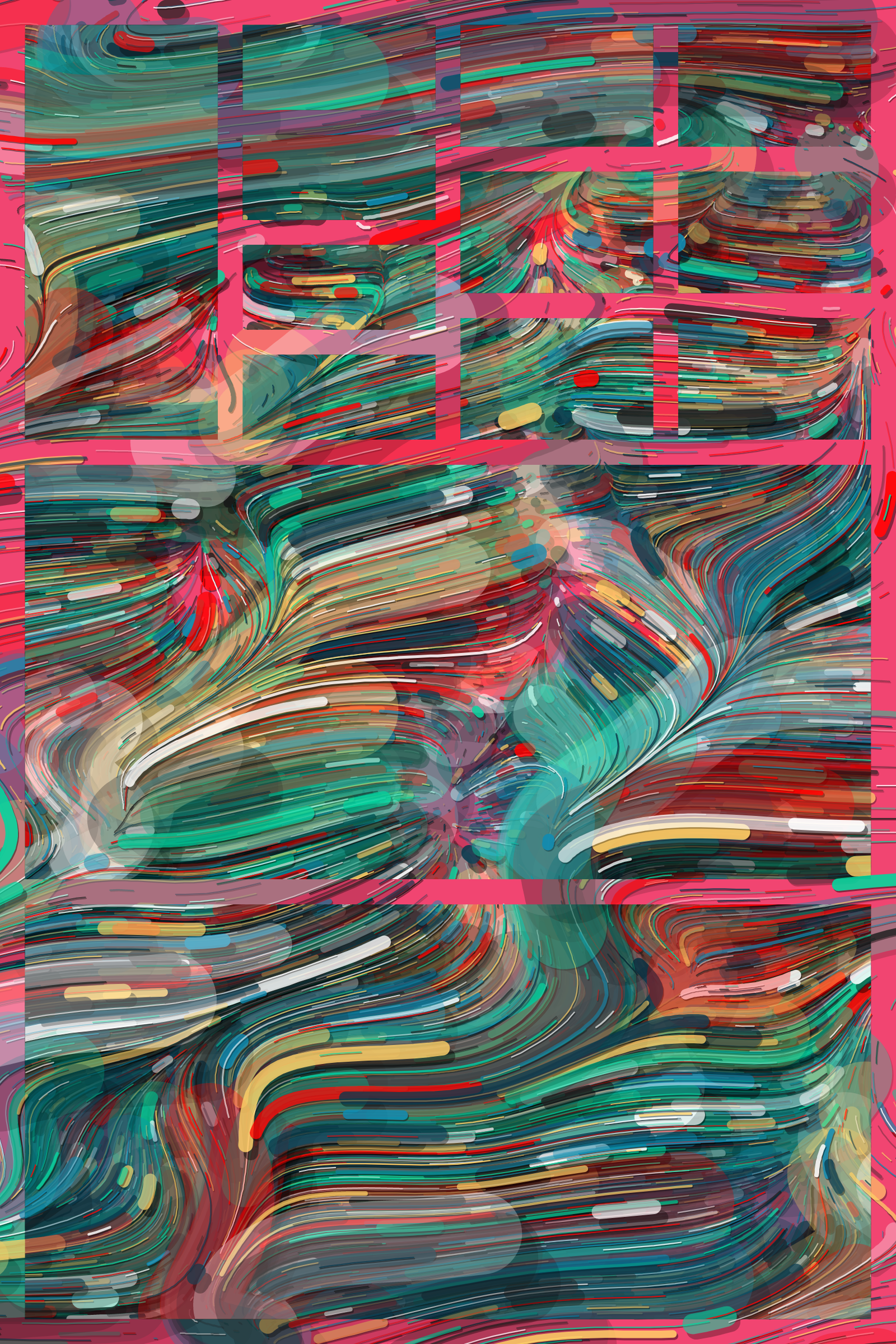 Art Blocks - Art Blocks v2 - Hōrō #190 - NFT # 301000190