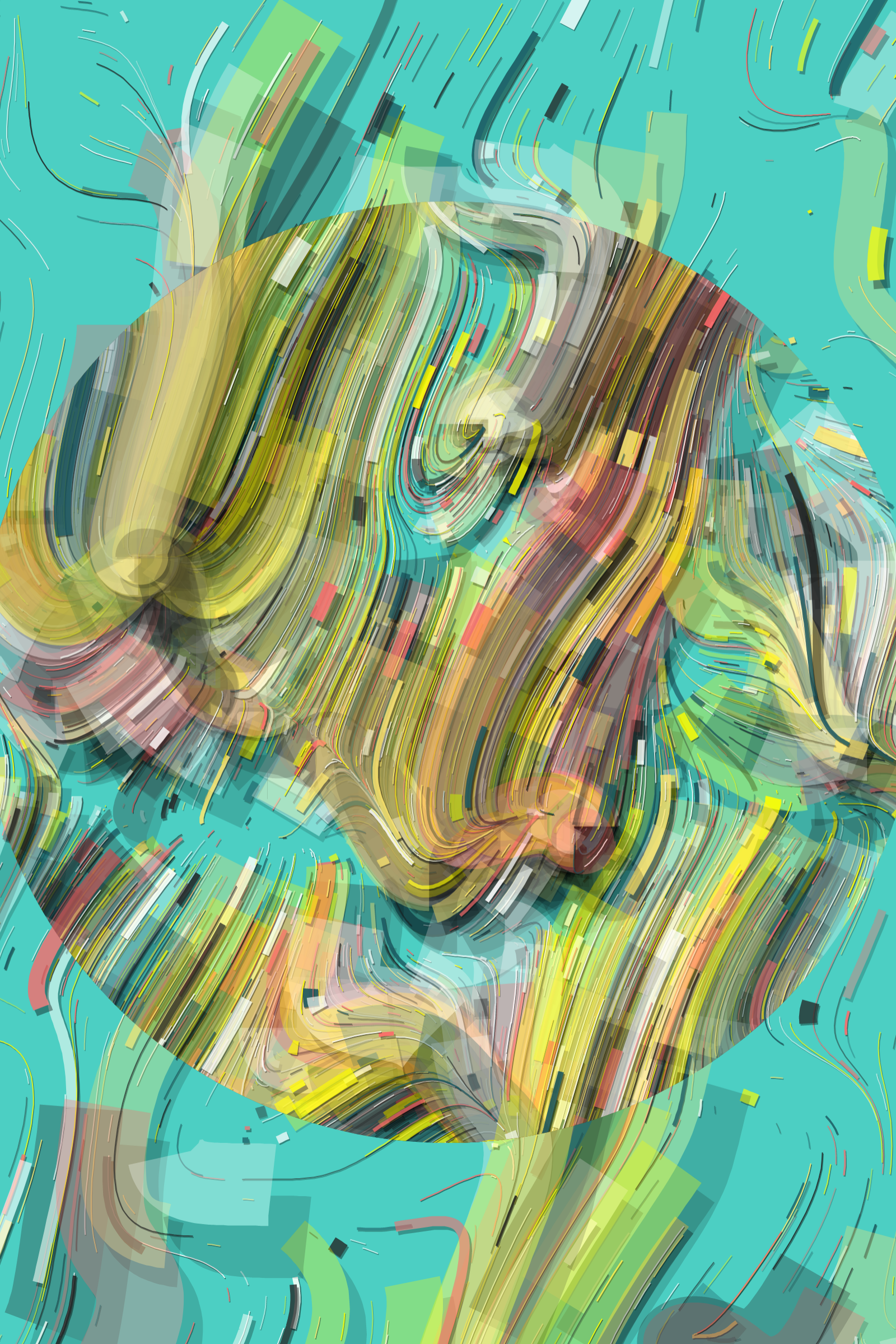 Art Blocks - Art Blocks v2 - Hōrō #215 - NFT # 301000215