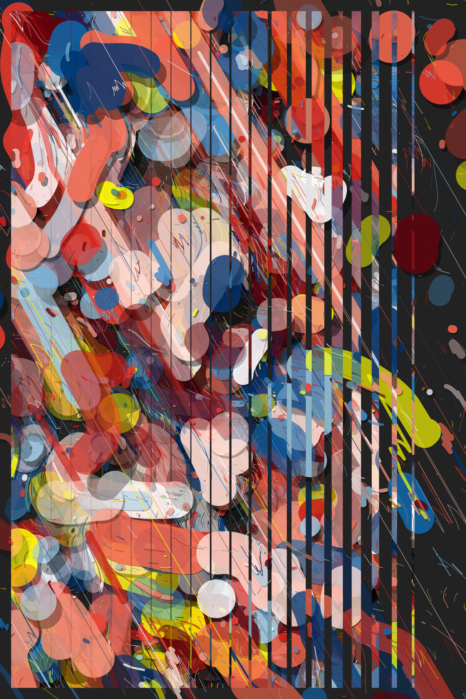 Art Blocks - Art Blocks v2 - Hōrō #243 - NFT # 301000243