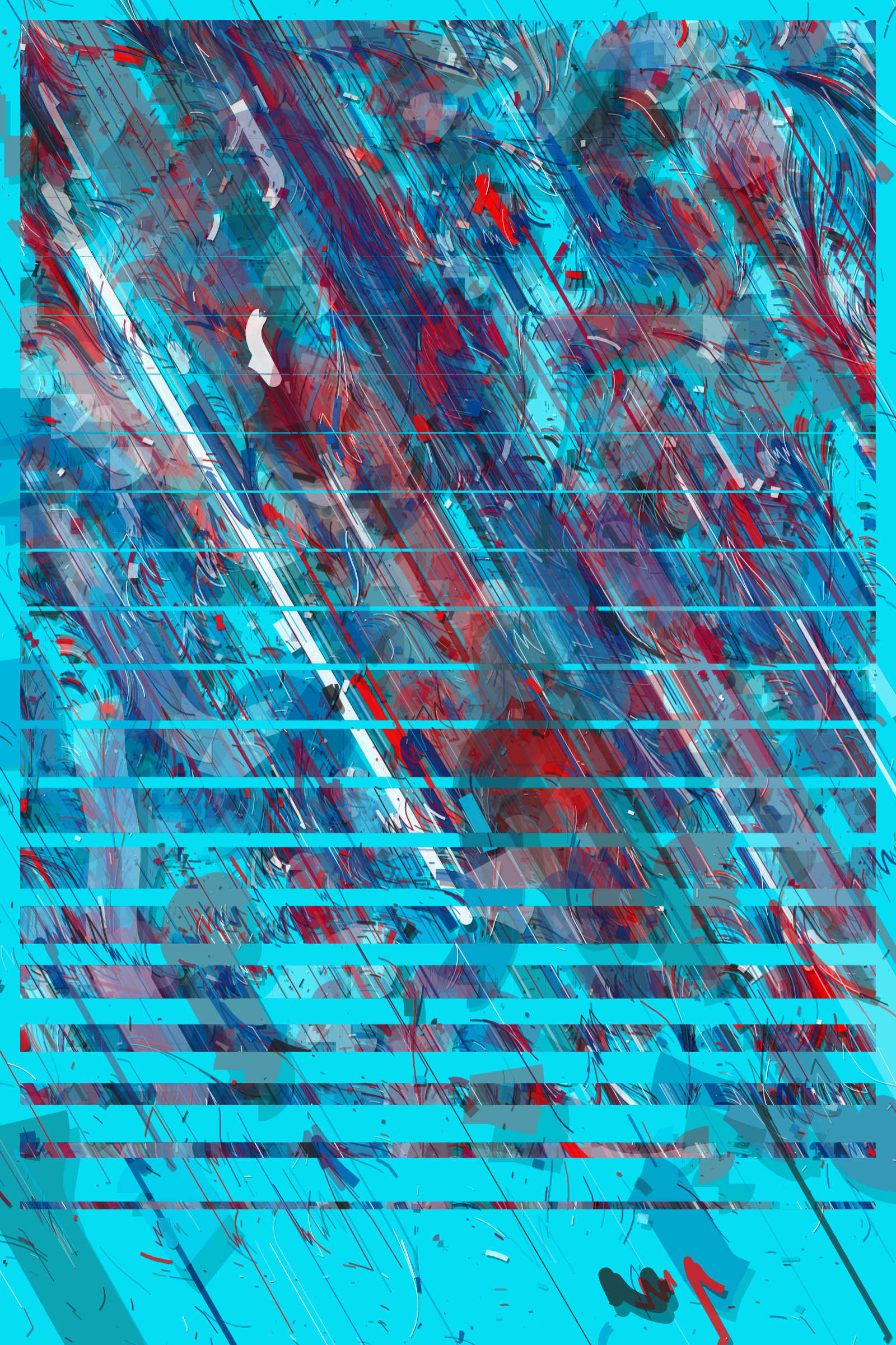 Art Blocks - Art Blocks v2 - Hōrō #255 - NFT # 301000255