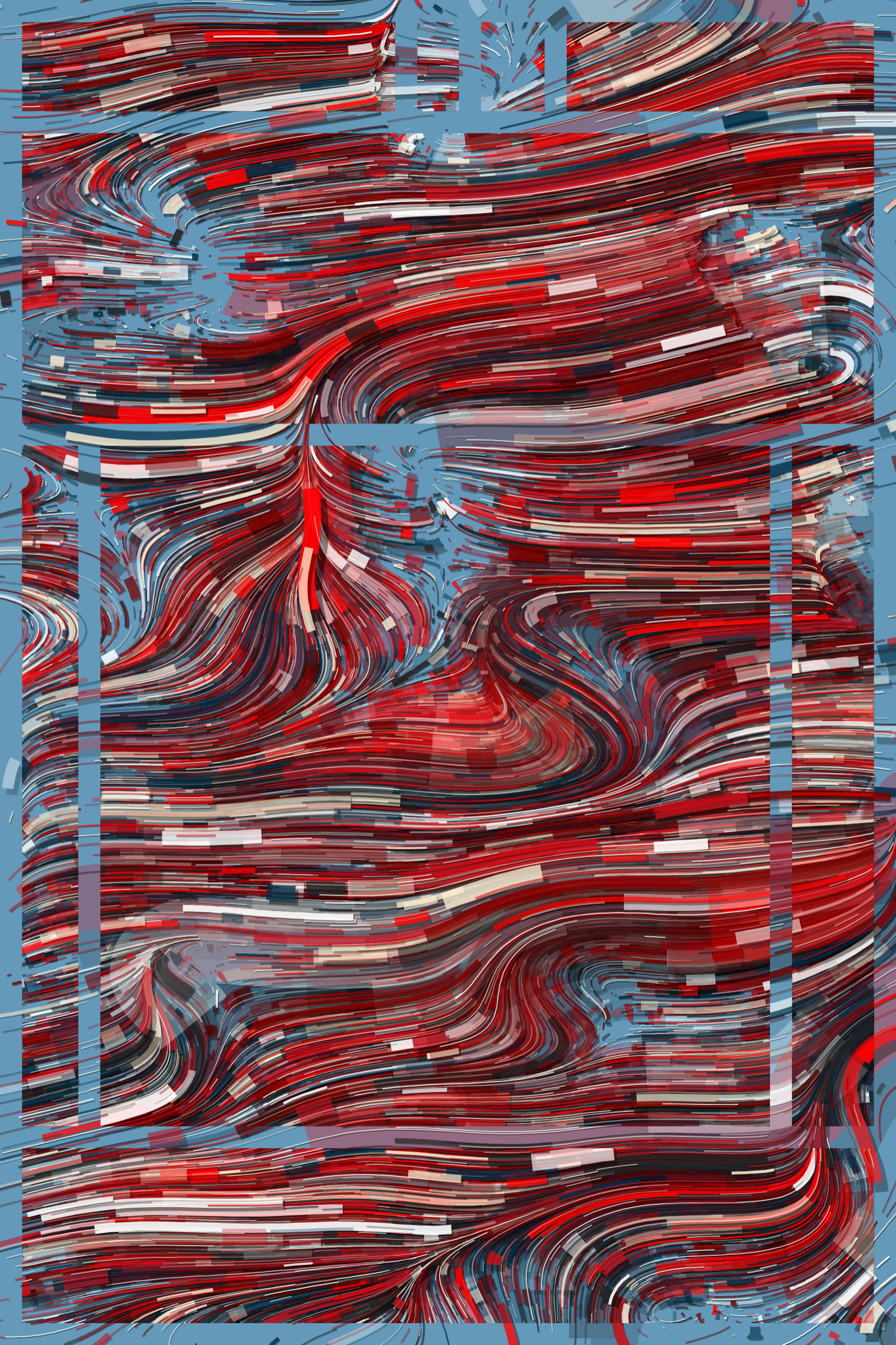 Art Blocks - Art Blocks v2 - Hōrō #261 - NFT # 301000261