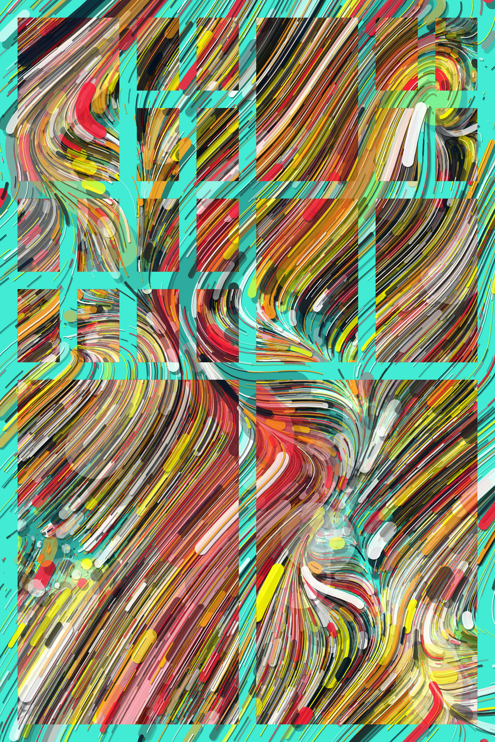 Art Blocks - Art Blocks v2 - Hōrō #304 - NFT # 301000304