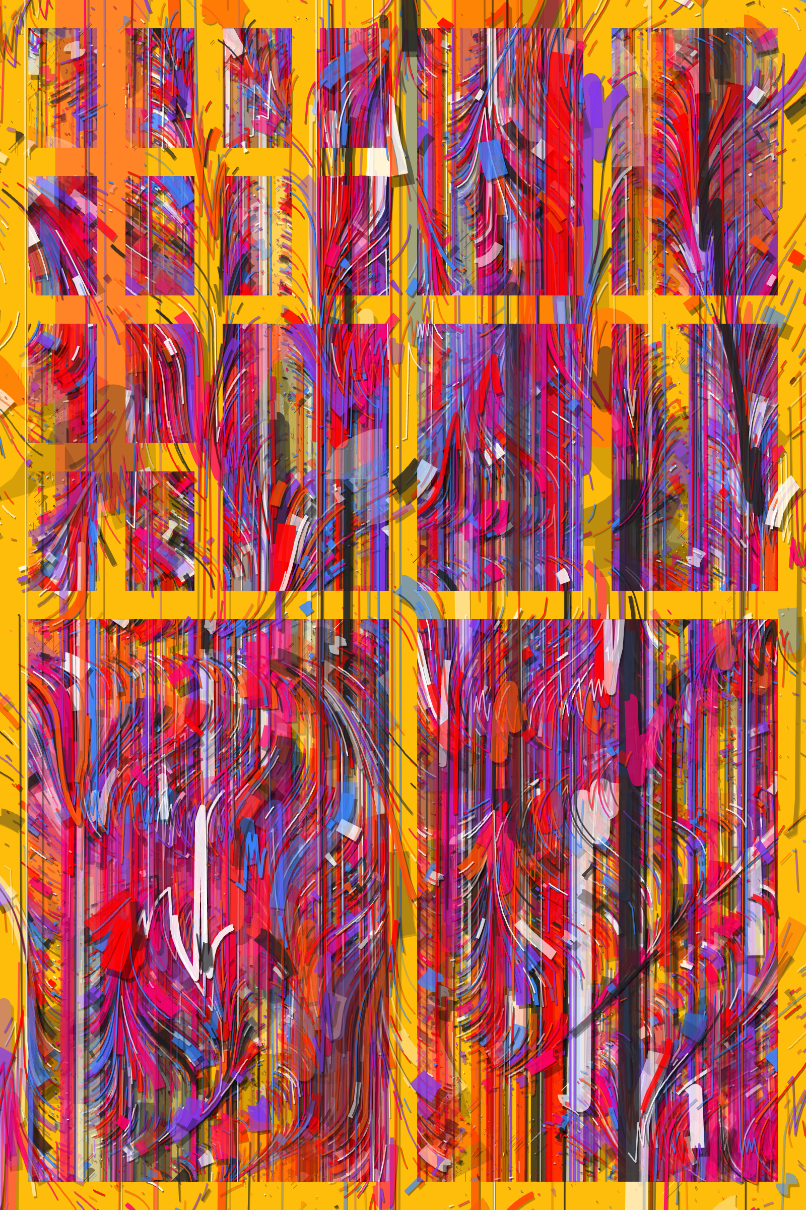 Art Blocks - Art Blocks v2 - Hōrō #305 - NFT # 301000305