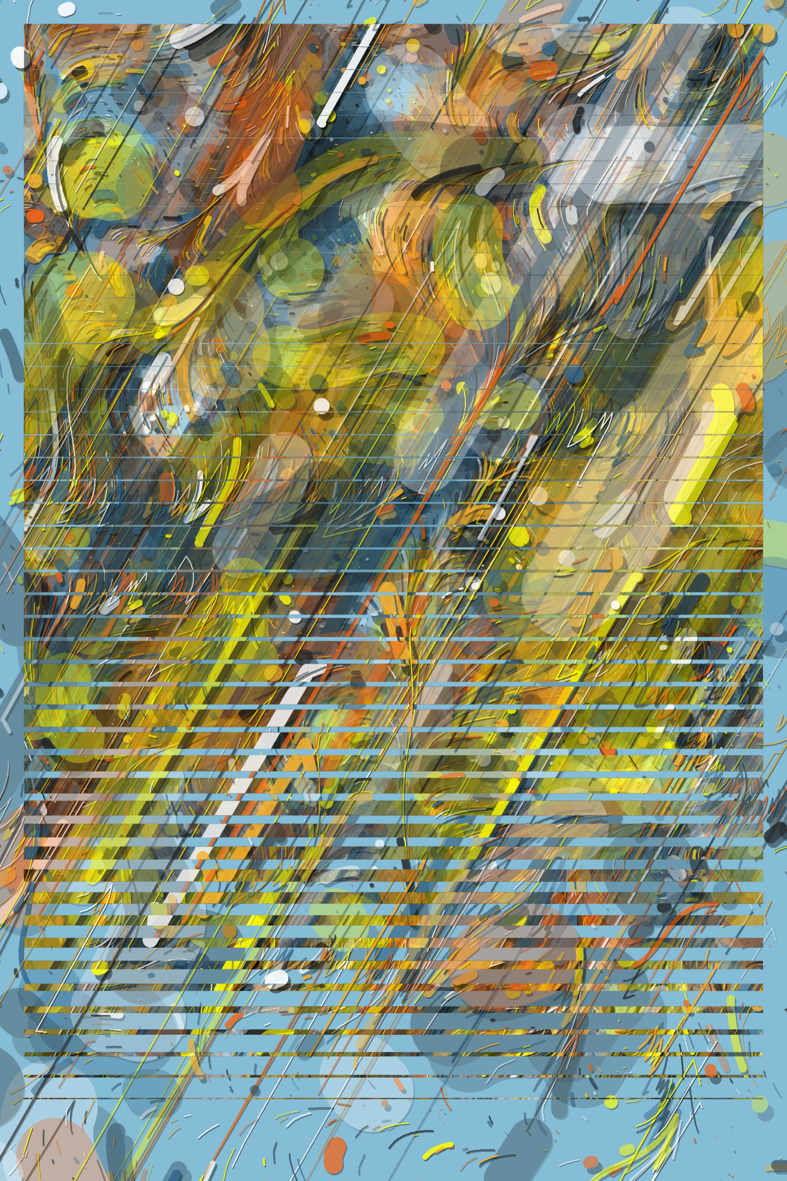 Art Blocks - Art Blocks v2 - Hōrō #310 - NFT # 301000310