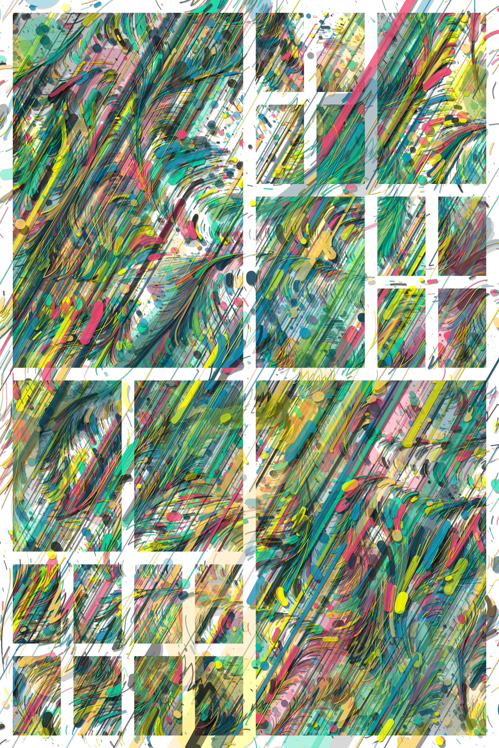 Art Blocks - Art Blocks v2 - Hōrō #354 - NFT # 301000354