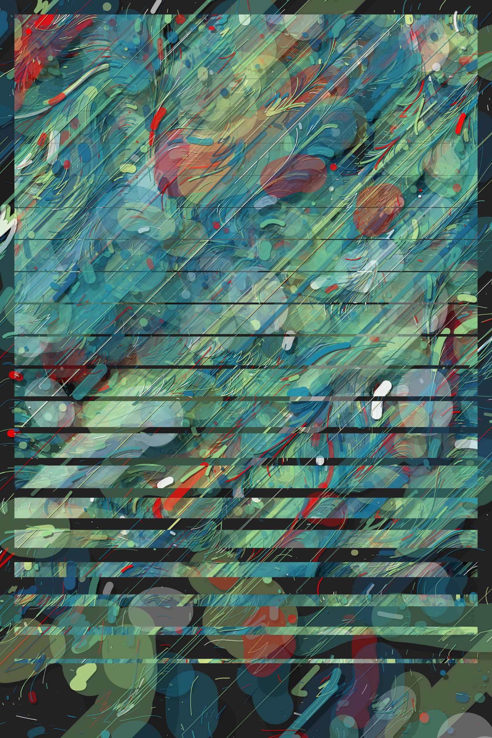 Art Blocks - Art Blocks v2 - Hōrō #370 - NFT # 301000370