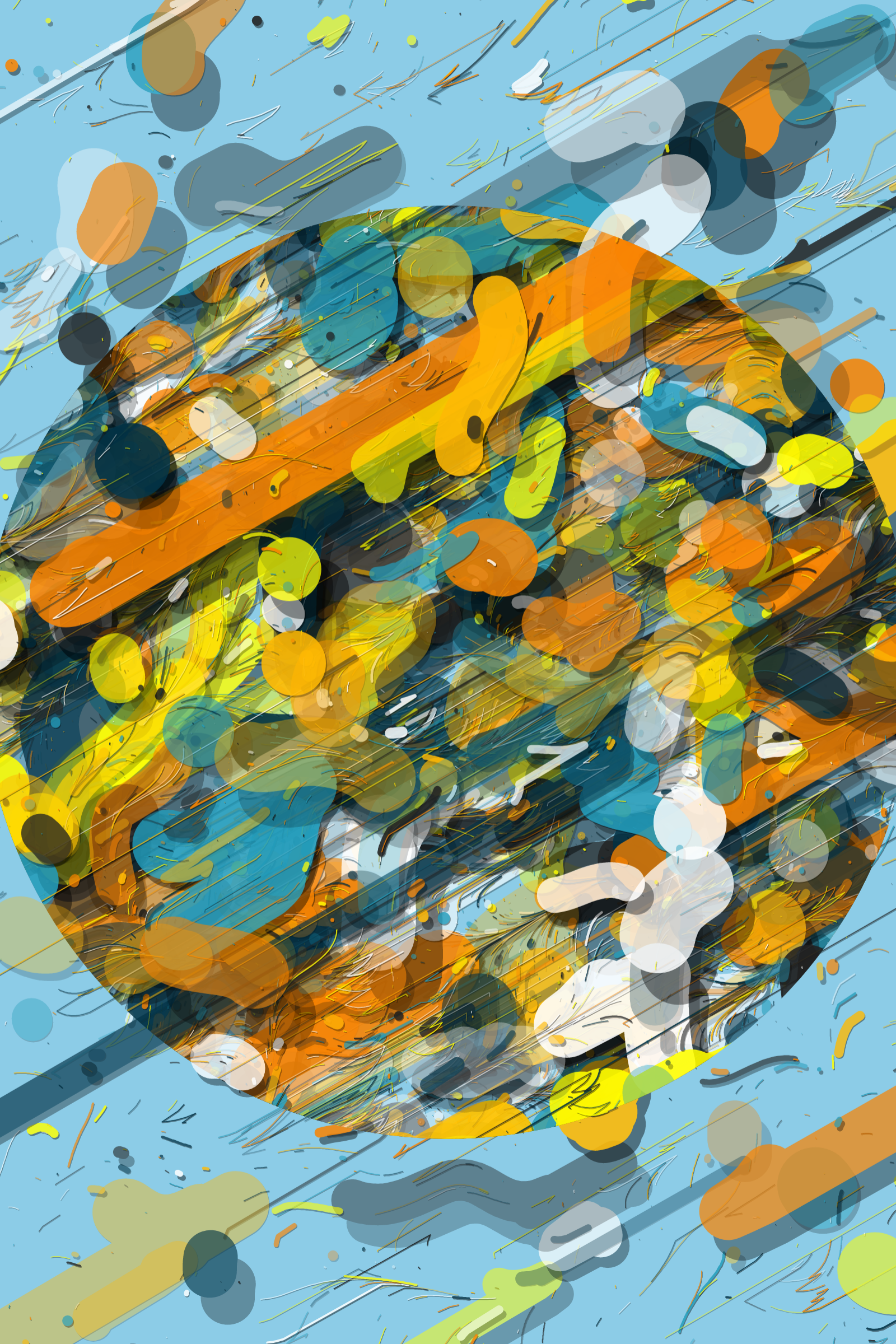 Art Blocks - Art Blocks v2 - Hōrō #394 - NFT # 301000394