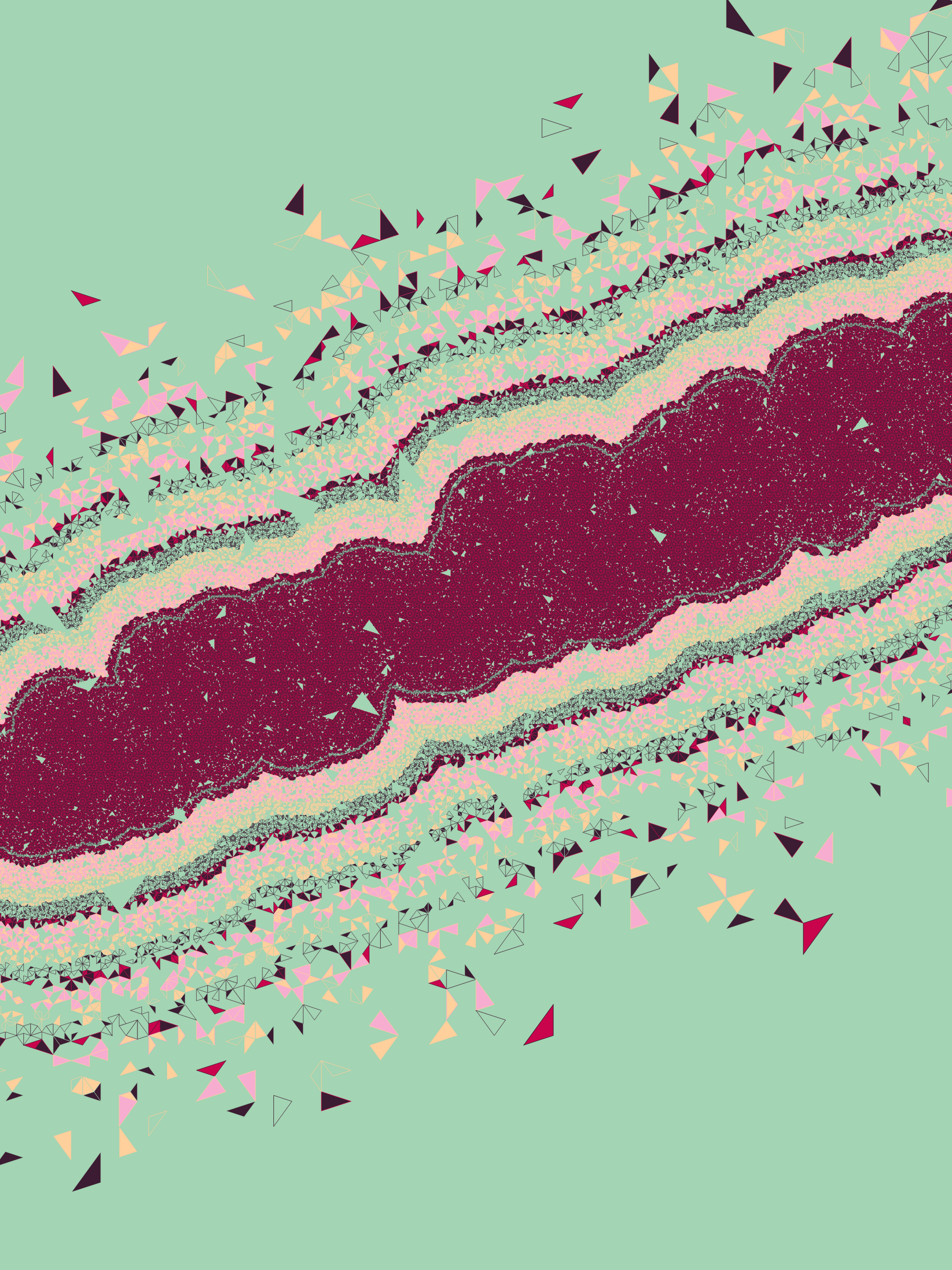 Art Blocks - Art Blocks v2 - Ode to Penrose #17 - NFT # 307000017