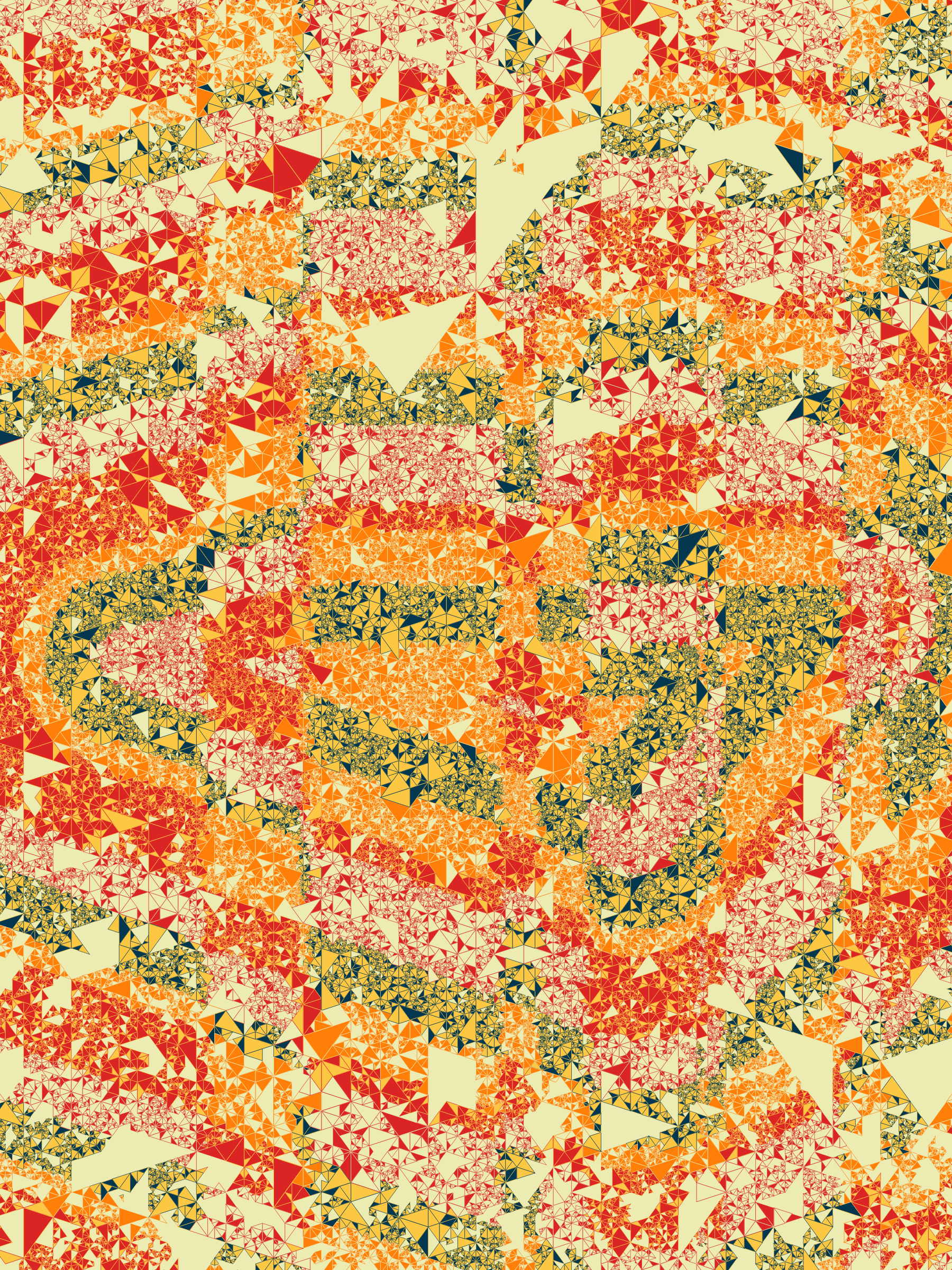 Art Blocks - Art Blocks v2 - Ode to Penrose #18 - NFT # 307000018