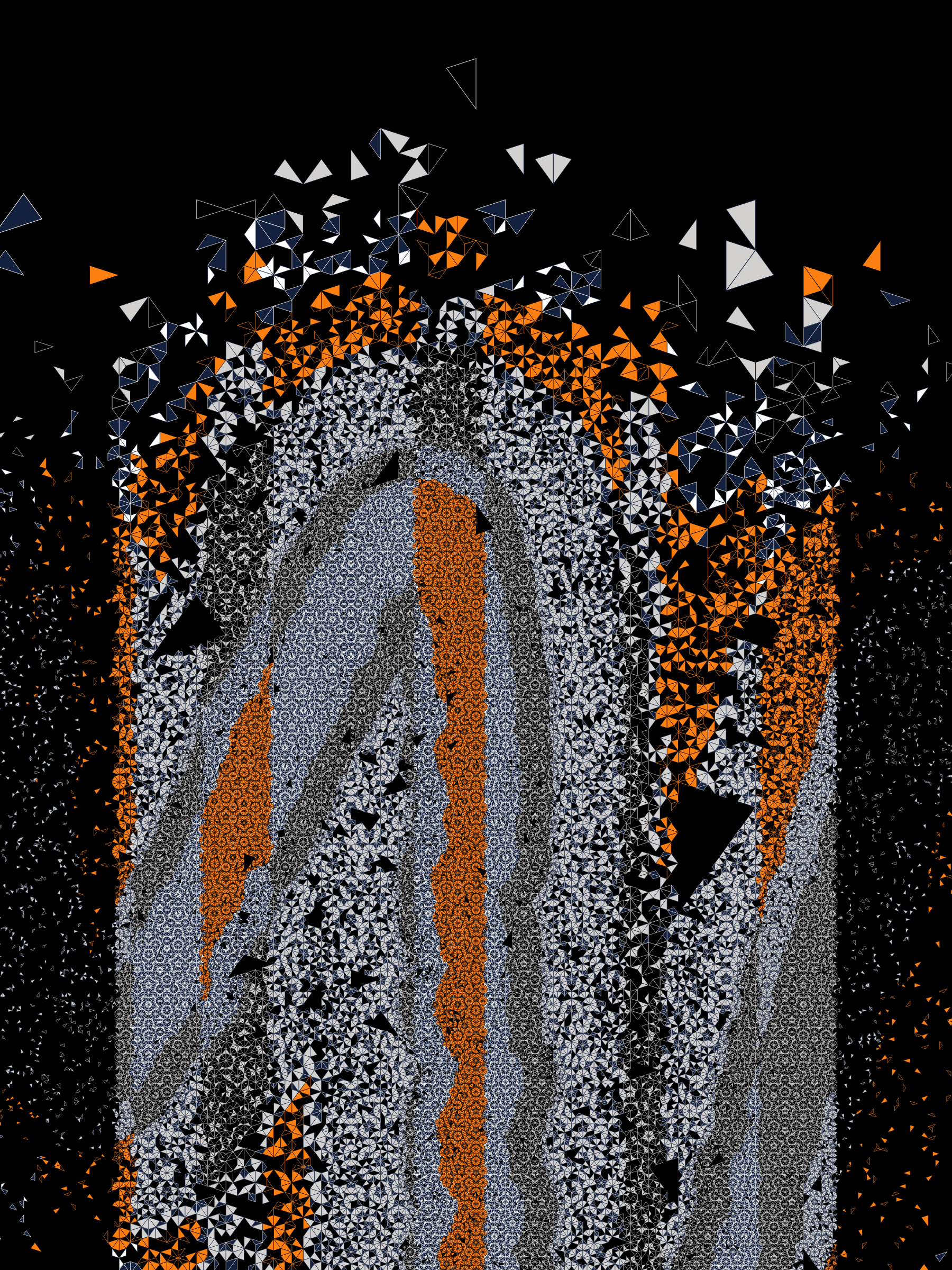 Art Blocks - Art Blocks v2 - Ode to Penrose #24 - NFT # 307000024