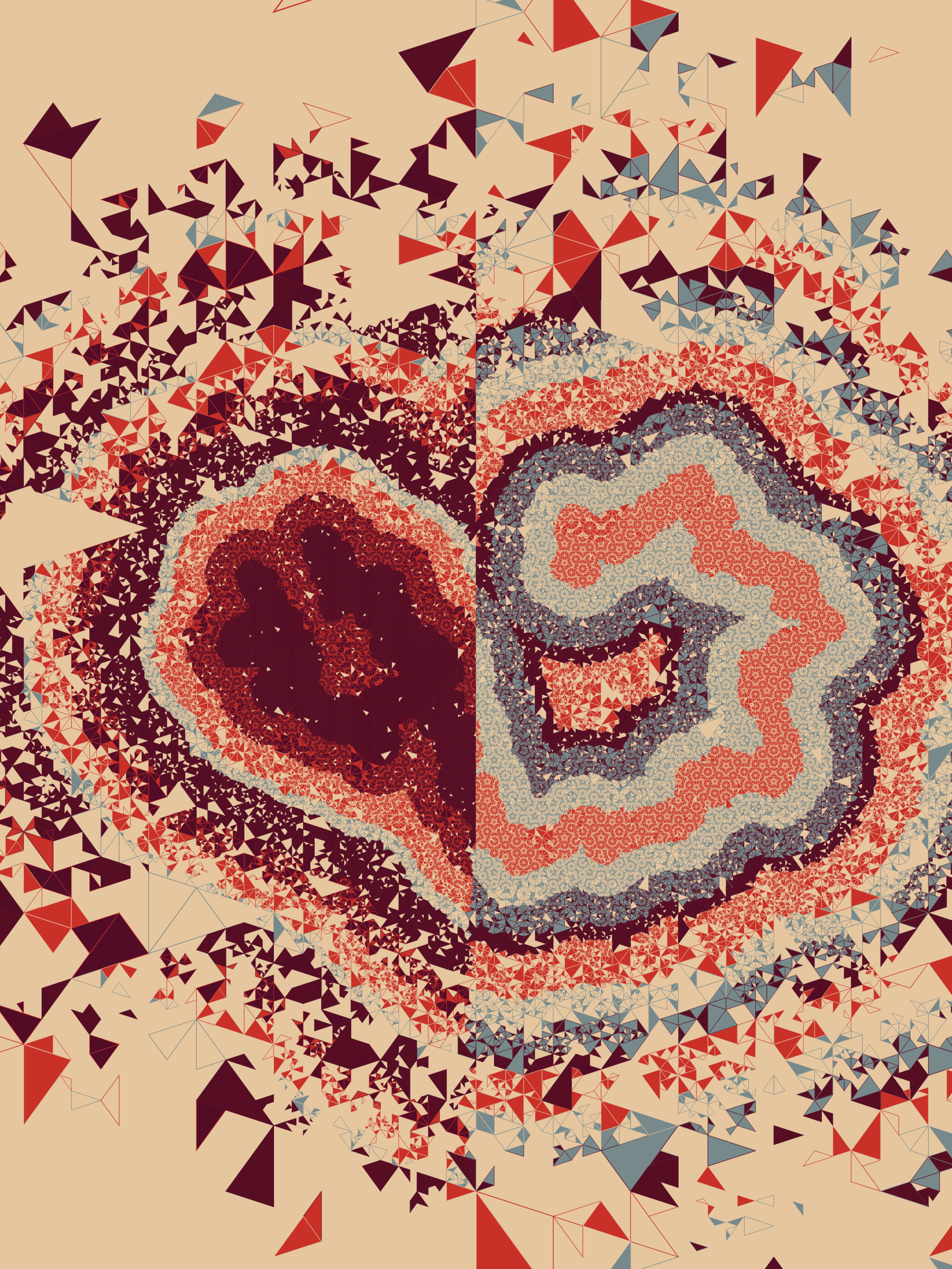 Art Blocks - Art Blocks v2 - Ode to Penrose #27 - NFT # 307000027