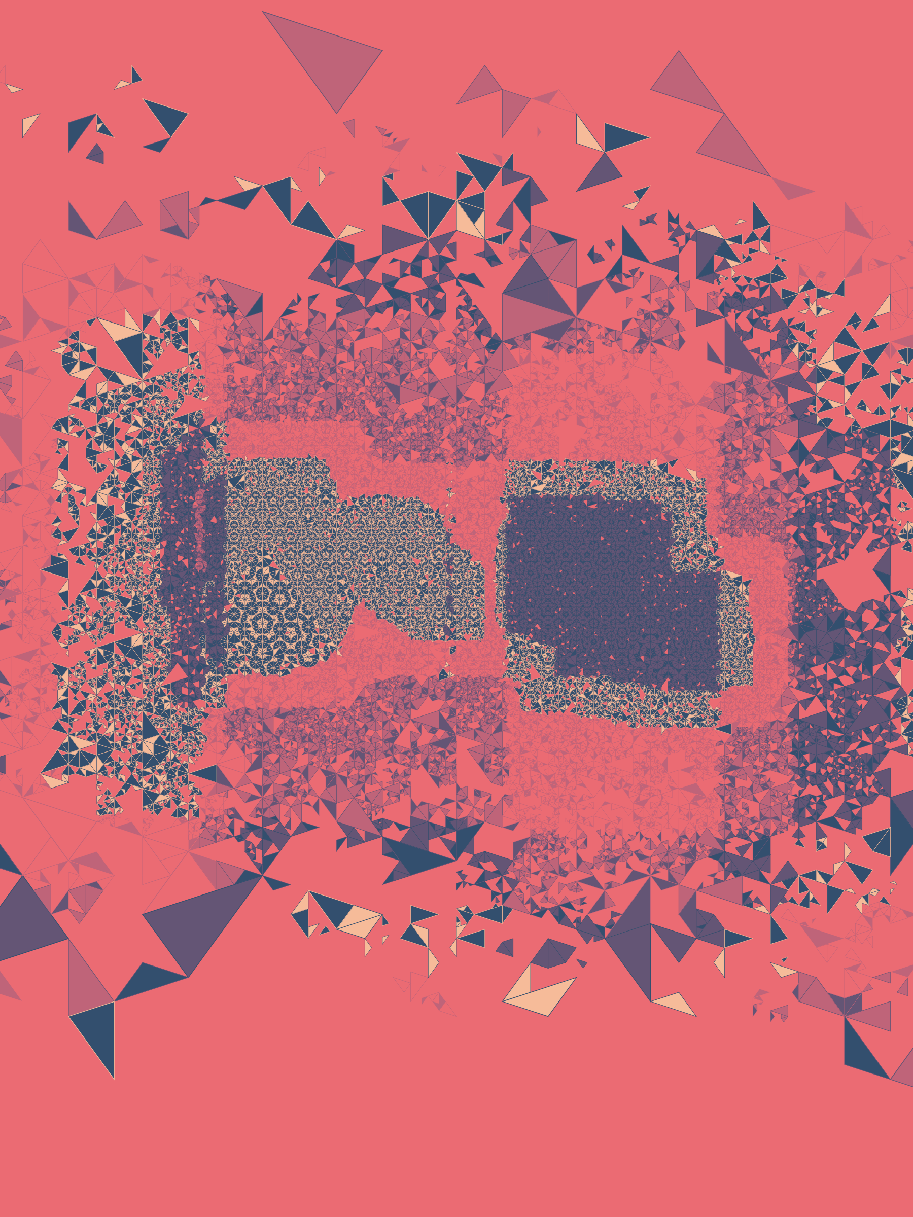 Art Blocks - Art Blocks v2 - Ode to Penrose #33 - NFT # 307000033