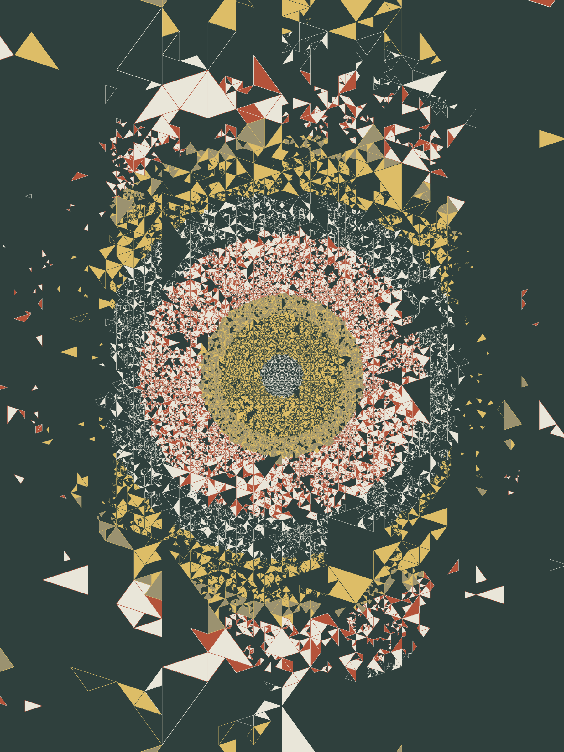 Art Blocks - Art Blocks v2 - Ode to Penrose #38 - NFT # 307000038