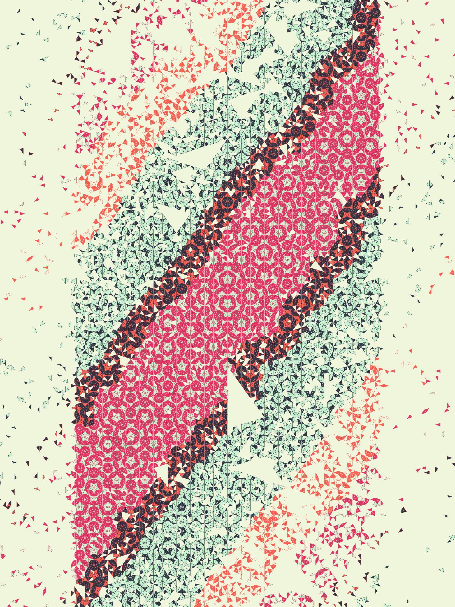 Art Blocks - Art Blocks v2 - Ode to Penrose #39 - NFT # 307000039