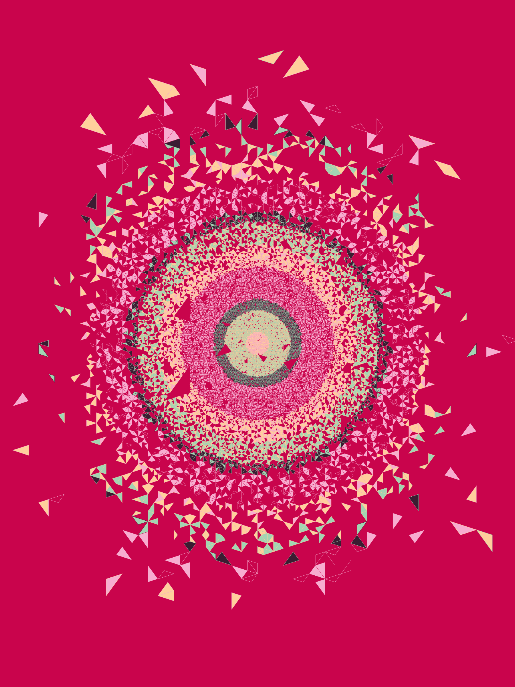 Art Blocks - Art Blocks v2 - Ode to Penrose #40 - NFT # 307000040