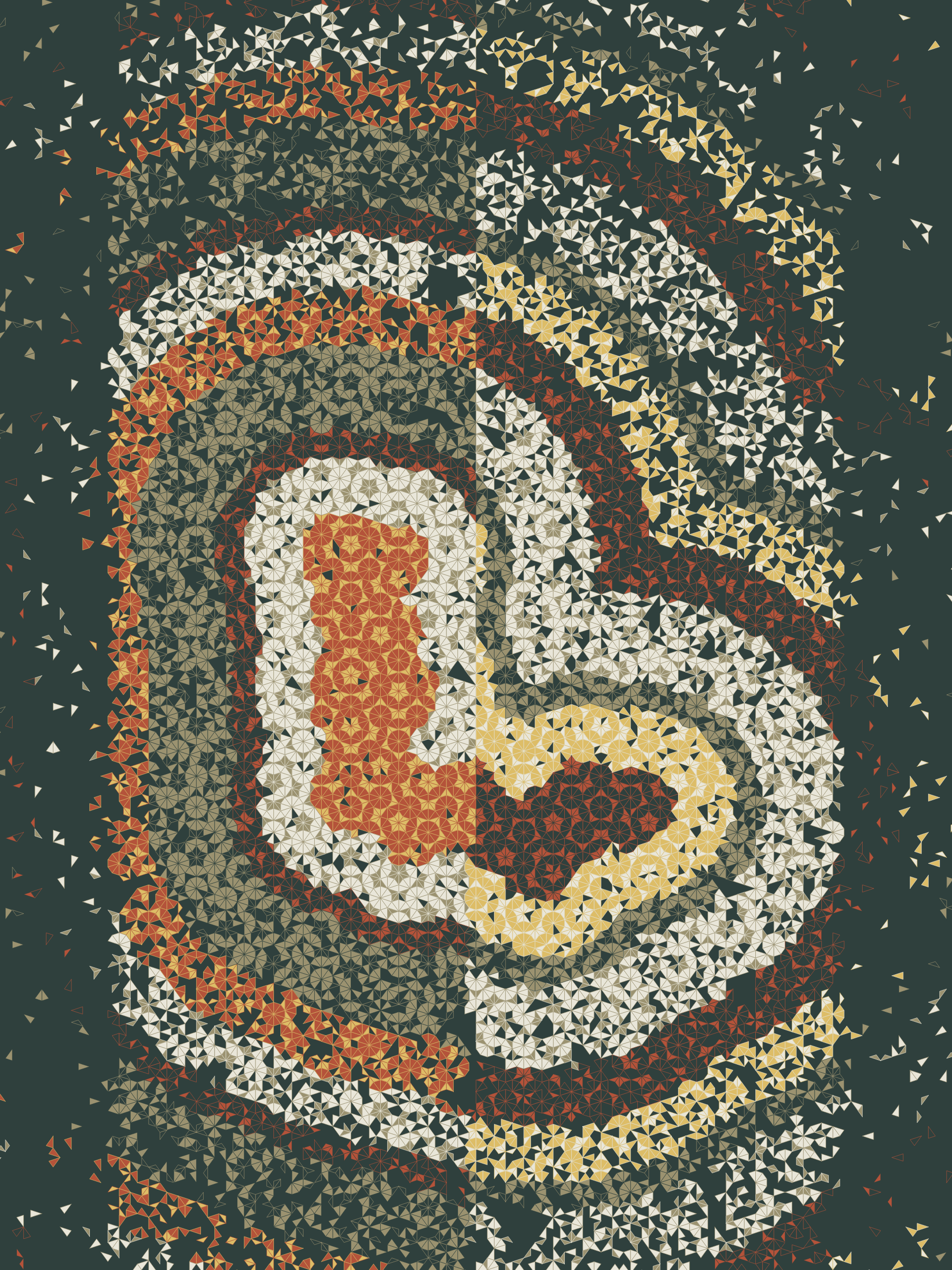 Art Blocks - Art Blocks v2 - Ode to Penrose #43 - NFT # 307000043