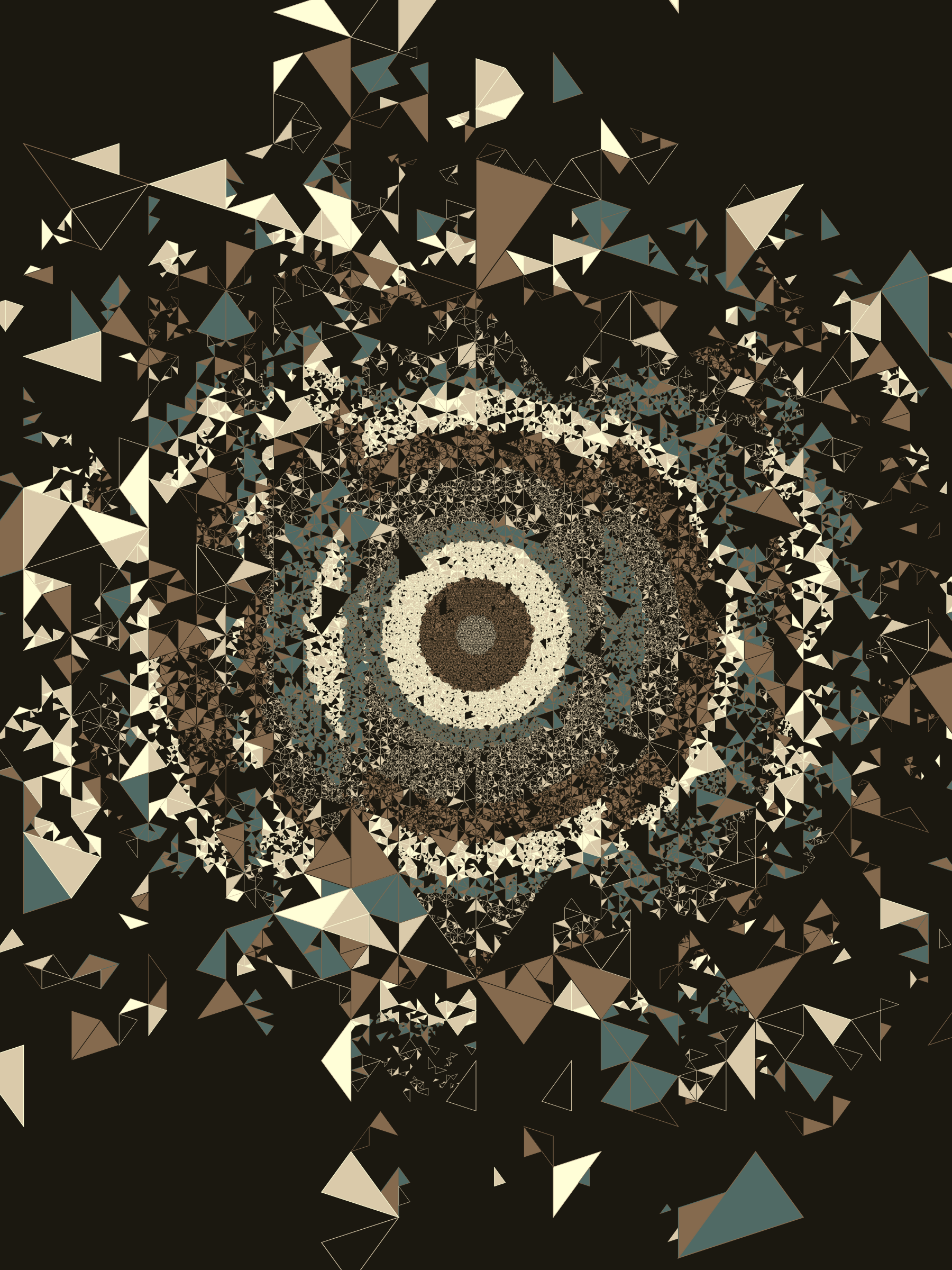 Art Blocks - Art Blocks v2 - Ode to Penrose #44 - NFT # 307000044