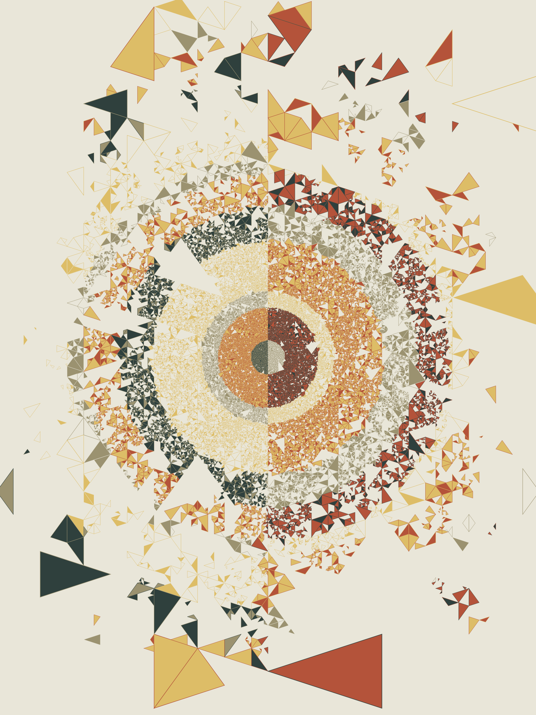 Art Blocks - Art Blocks v2 - Ode to Penrose #62 - NFT # 307000062