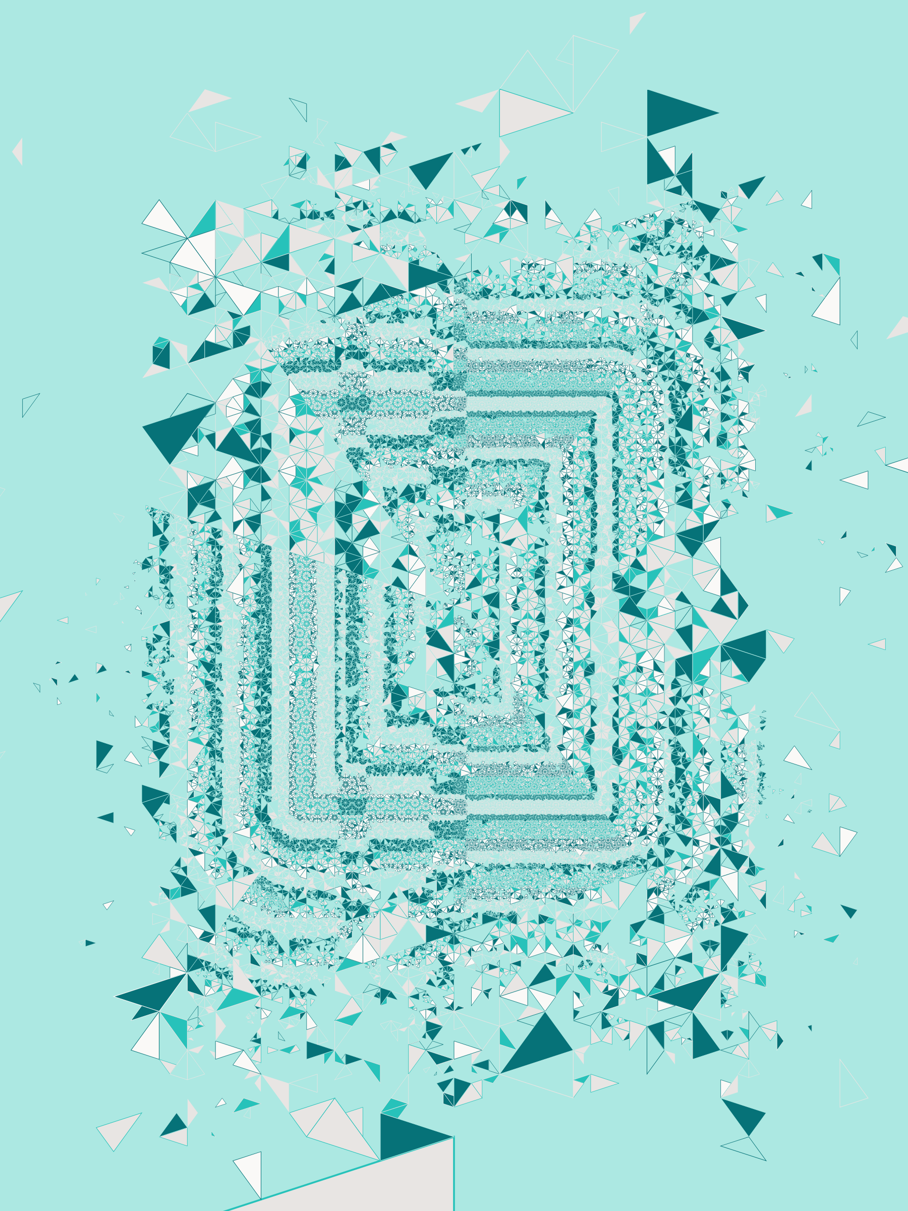 Art Blocks - Art Blocks v2 - Ode to Penrose #67 - NFT # 307000067