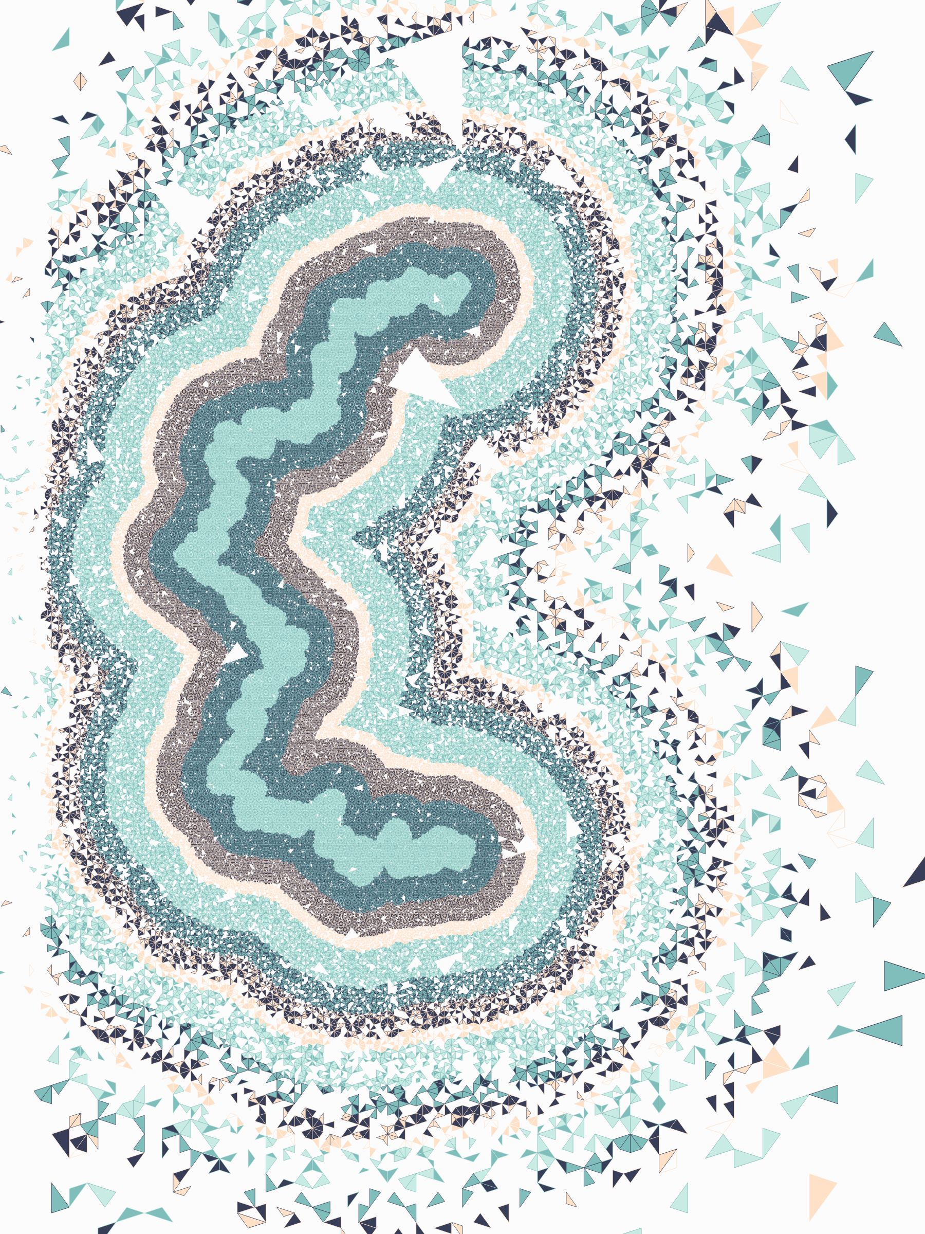 Art Blocks - Art Blocks v2 - Ode to Penrose #68 - NFT # 307000068