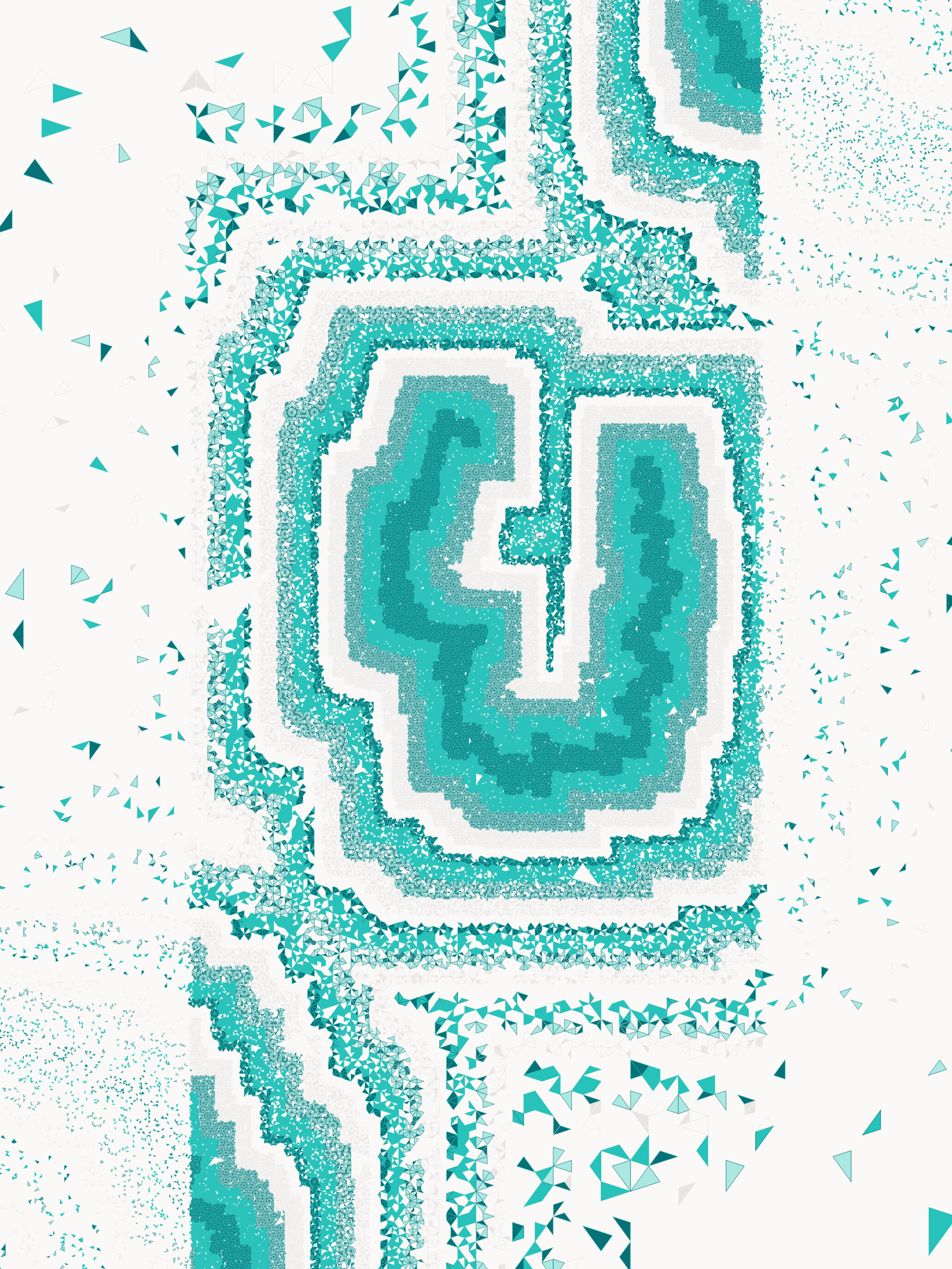 Art Blocks - Art Blocks v2 - Ode to Penrose #72 - NFT # 307000072