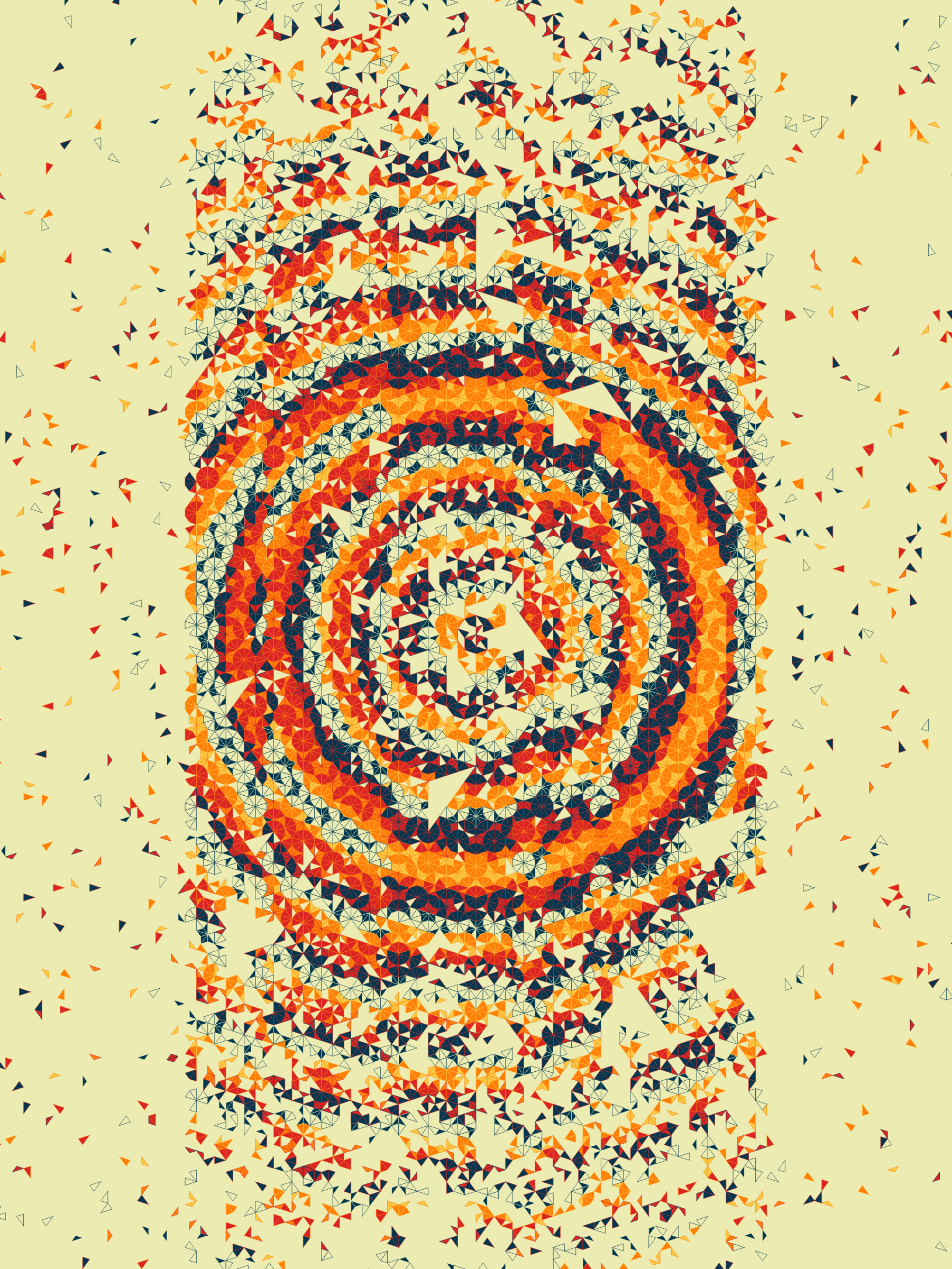 Art Blocks - Art Blocks v2 - Ode to Penrose #75 - NFT # 307000075