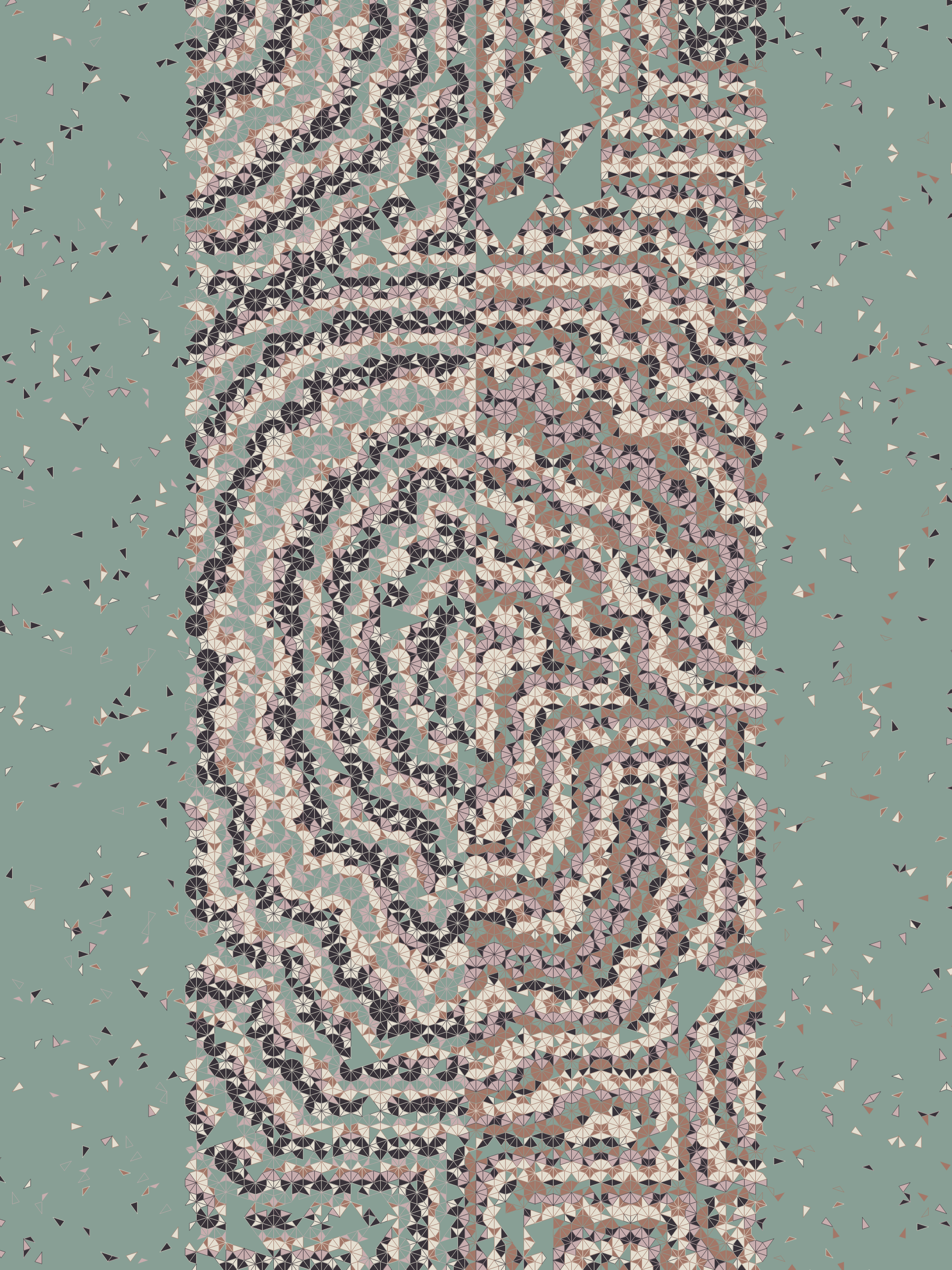 Art Blocks - Art Blocks v2 - Ode to Penrose #92 - NFT # 307000092