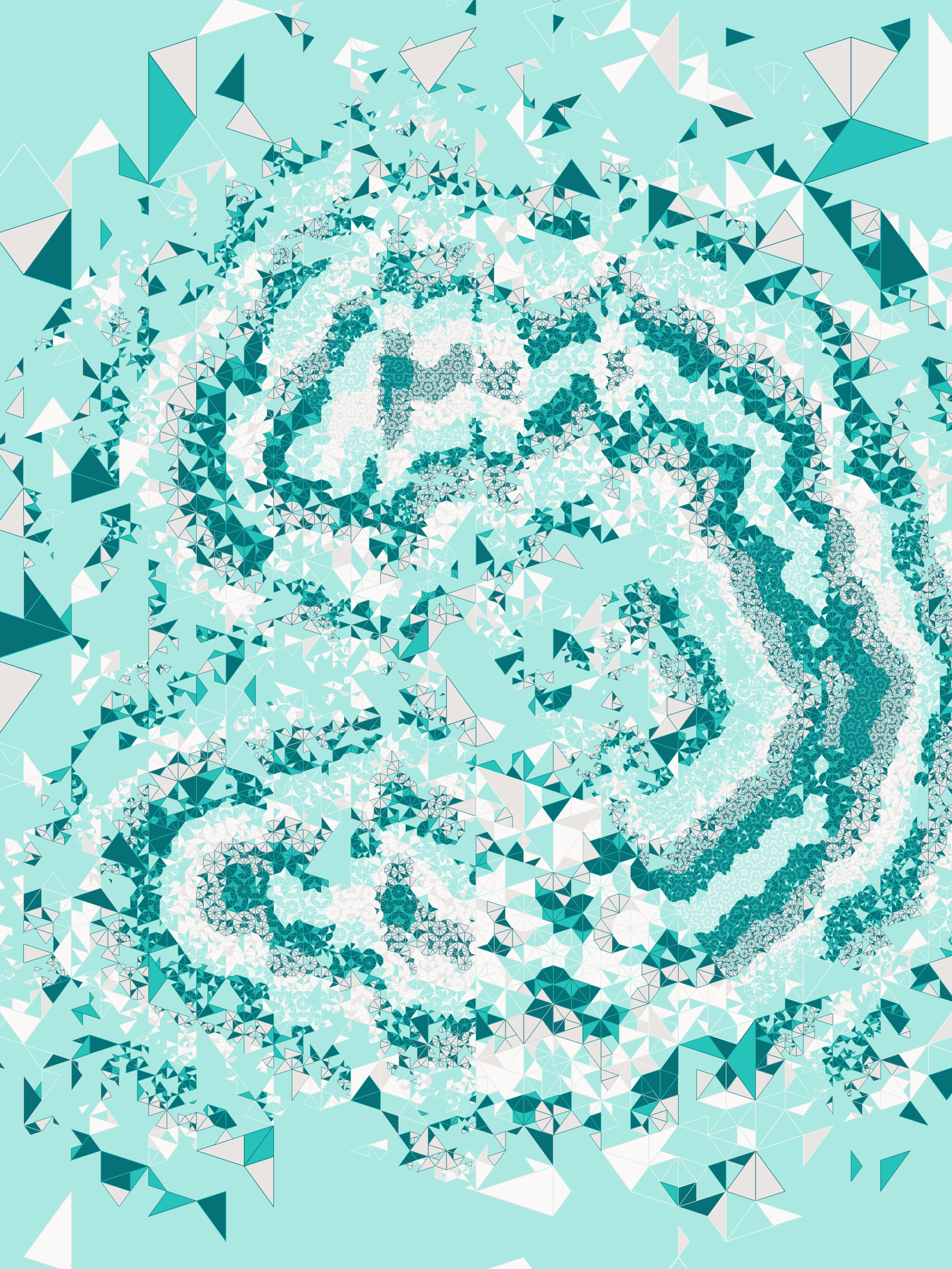 Art Blocks - Art Blocks v2 - Ode to Penrose #97 - NFT # 307000097