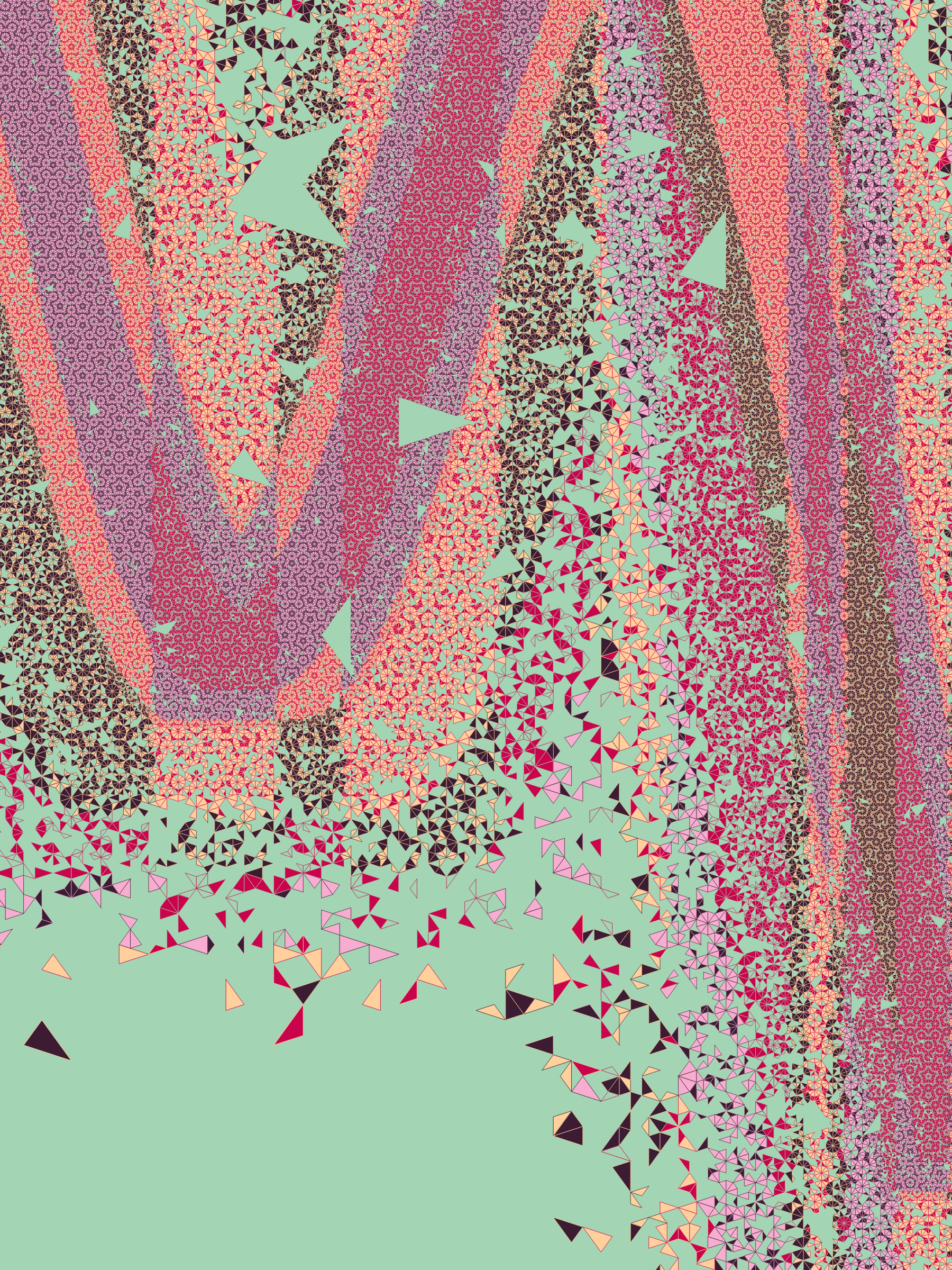 Art Blocks - Art Blocks v2 - Ode to Penrose #100 - NFT # 307000100