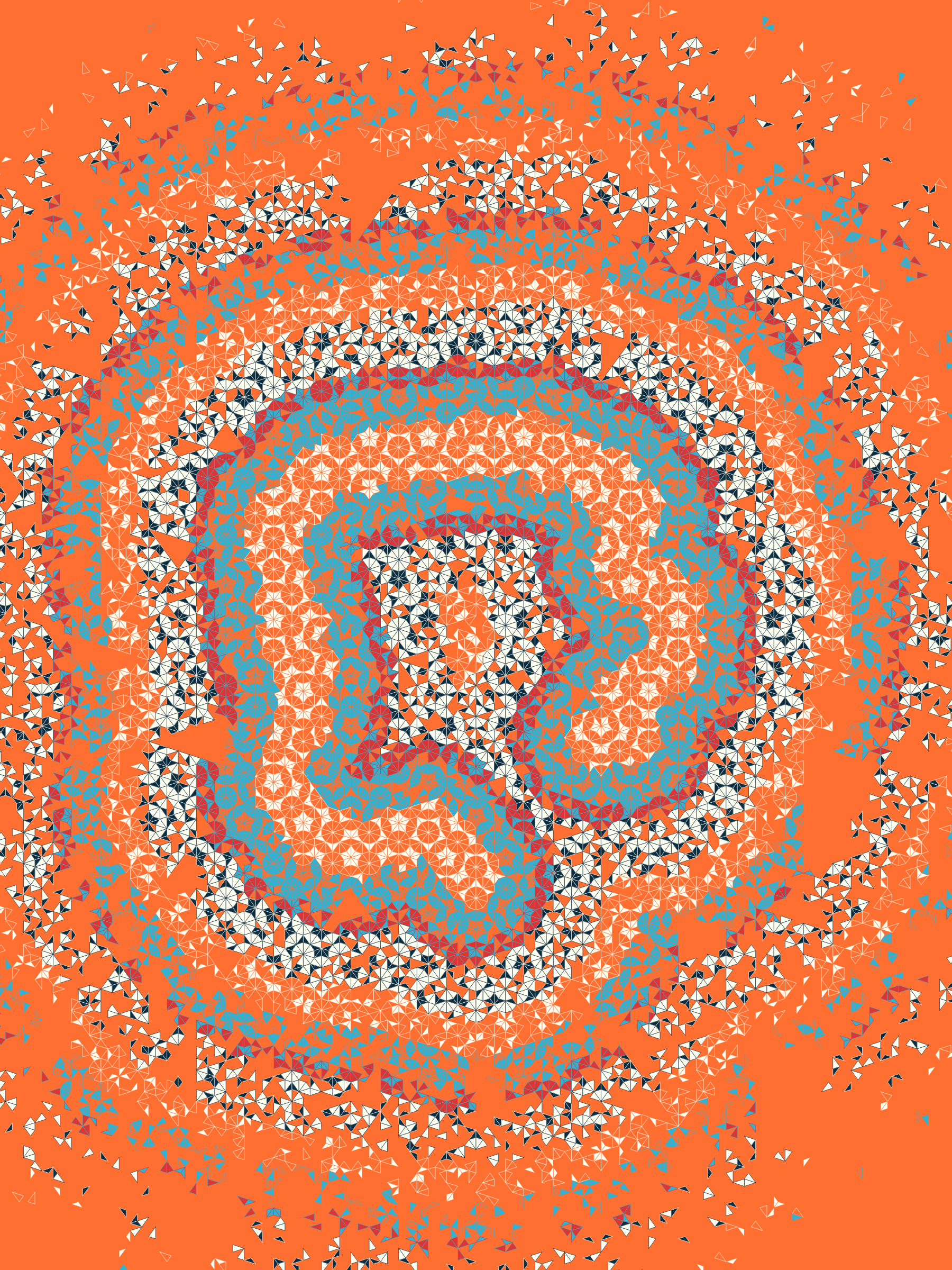 Art Blocks - Art Blocks v2 - Ode to Penrose #117 - NFT # 307000117