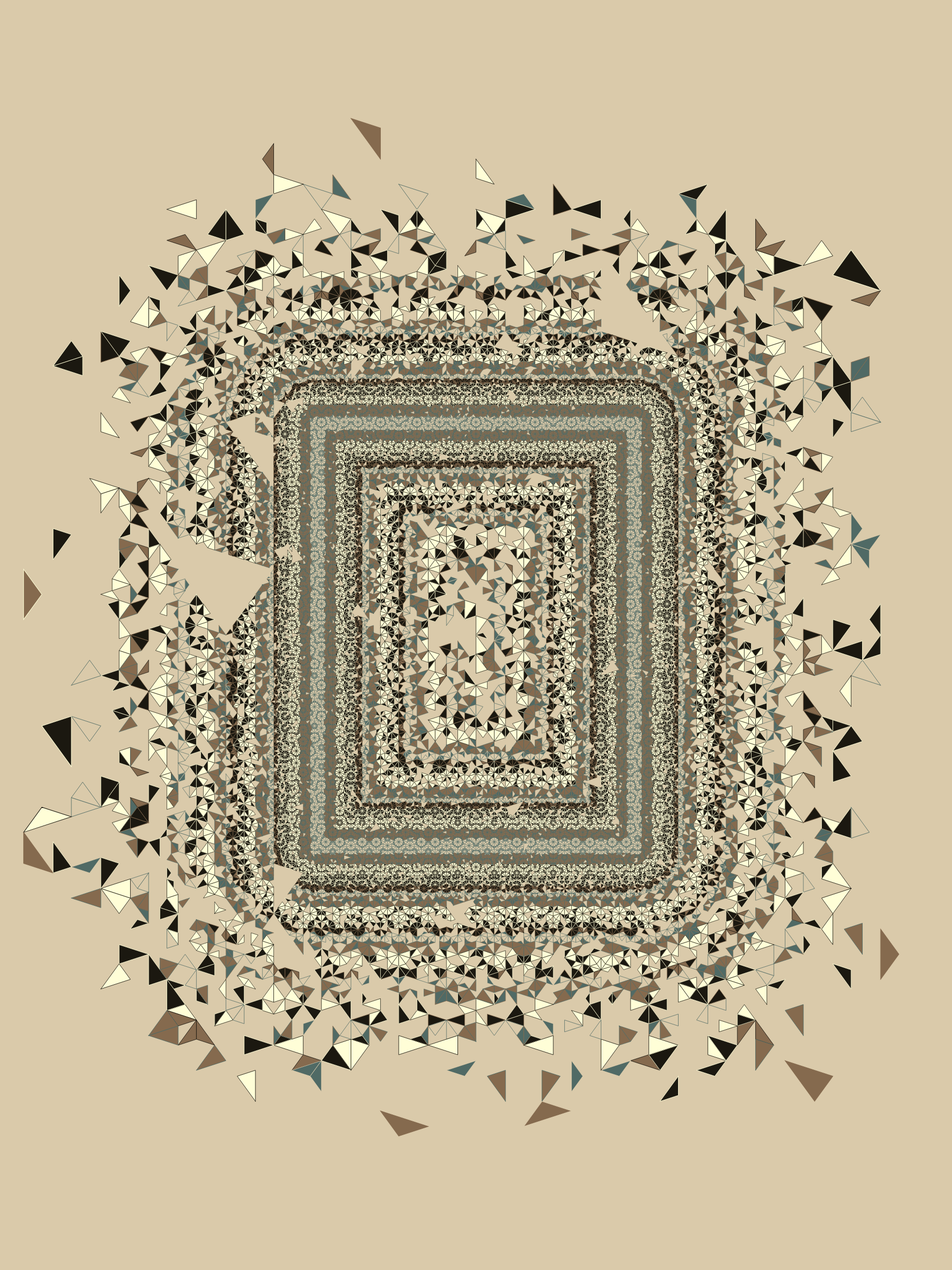 Art Blocks - Art Blocks v2 - Ode to Penrose #125 - NFT # 307000125