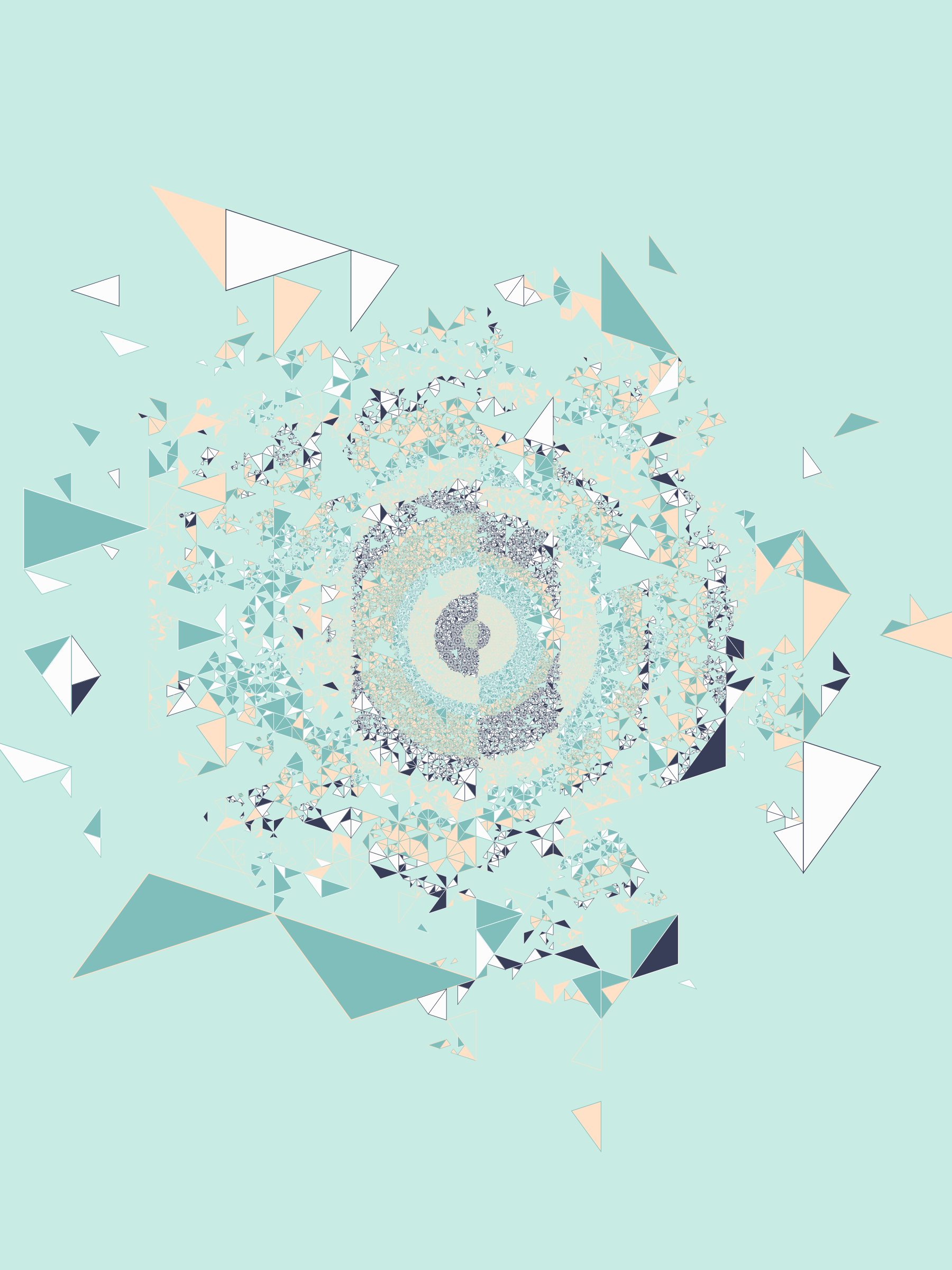 Art Blocks - Art Blocks v2 - Ode to Penrose #148 - NFT # 307000148