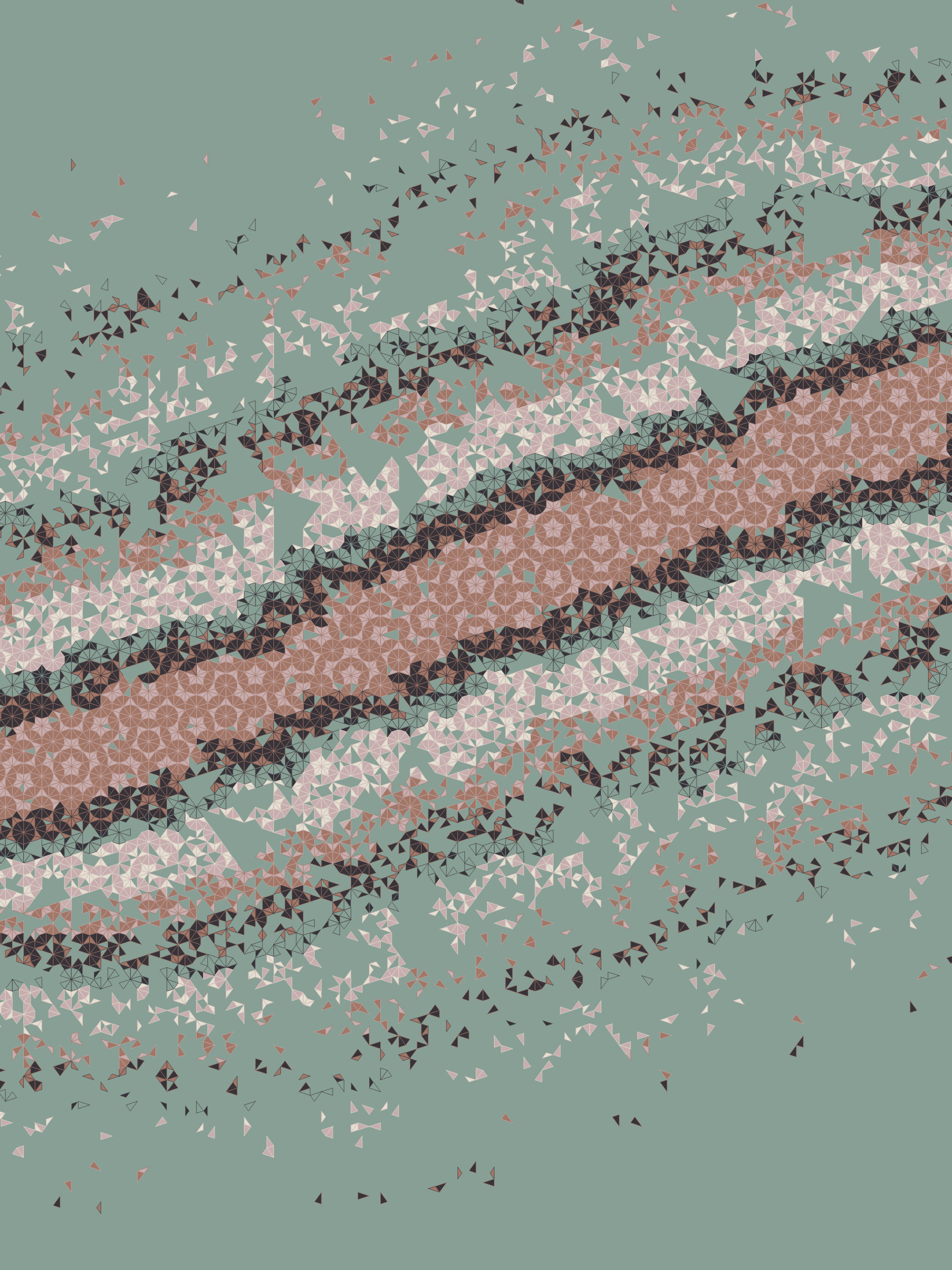 Art Blocks - Art Blocks v2 - Ode to Penrose #151 - NFT # 307000151