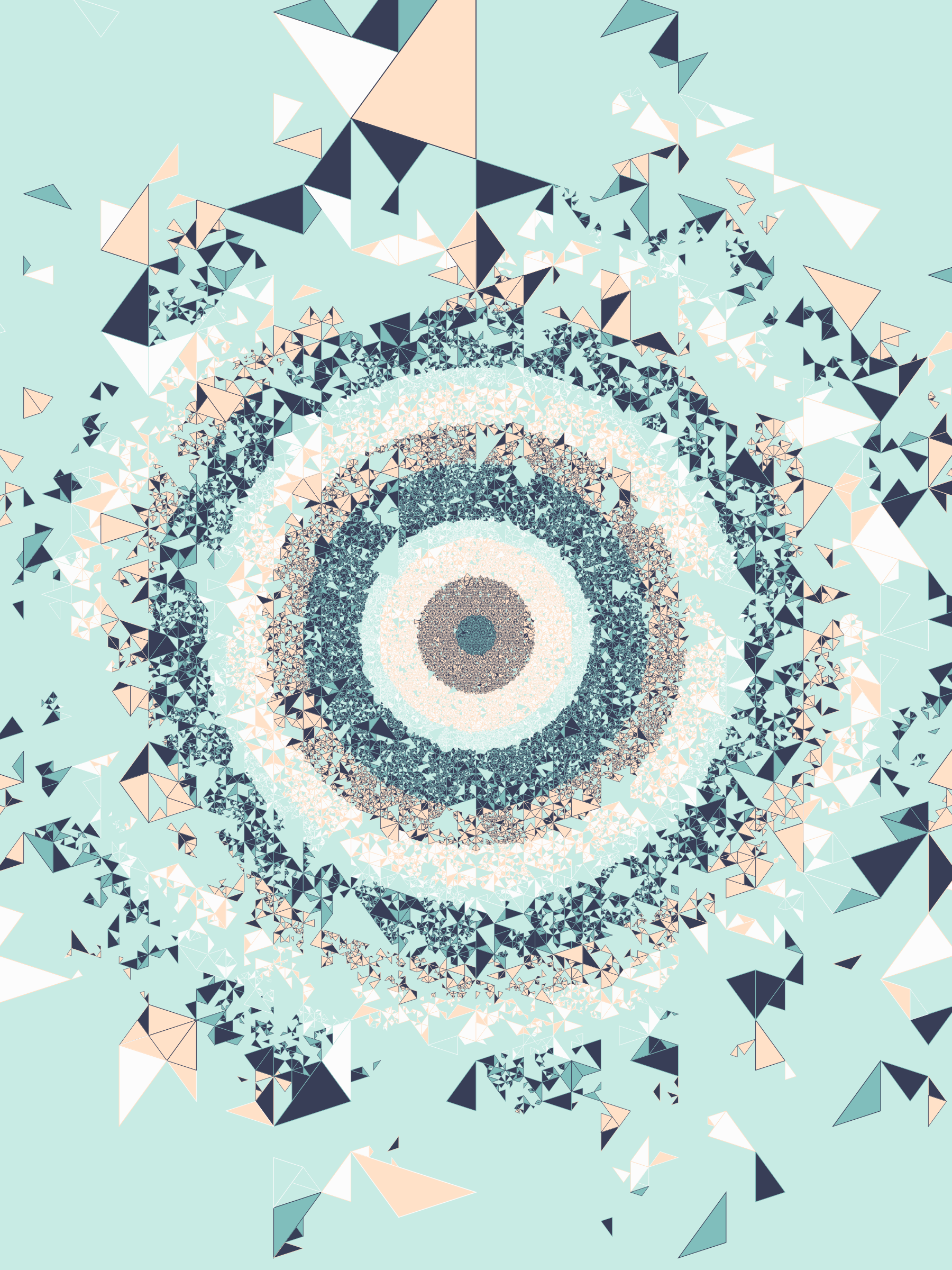 Art Blocks - Art Blocks v2 - Ode to Penrose #155 - NFT # 307000155