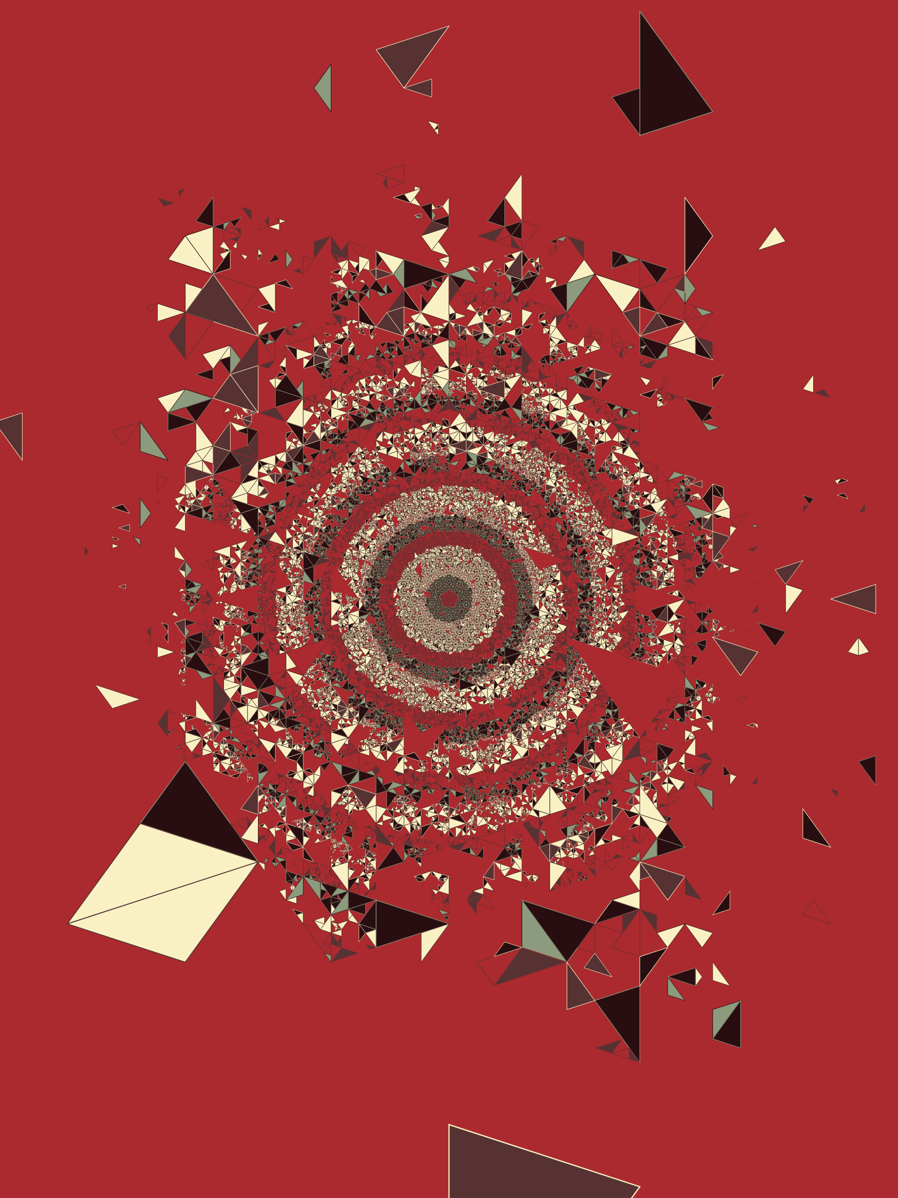 Art Blocks - Art Blocks v2 - Ode to Penrose #161 - NFT # 307000161