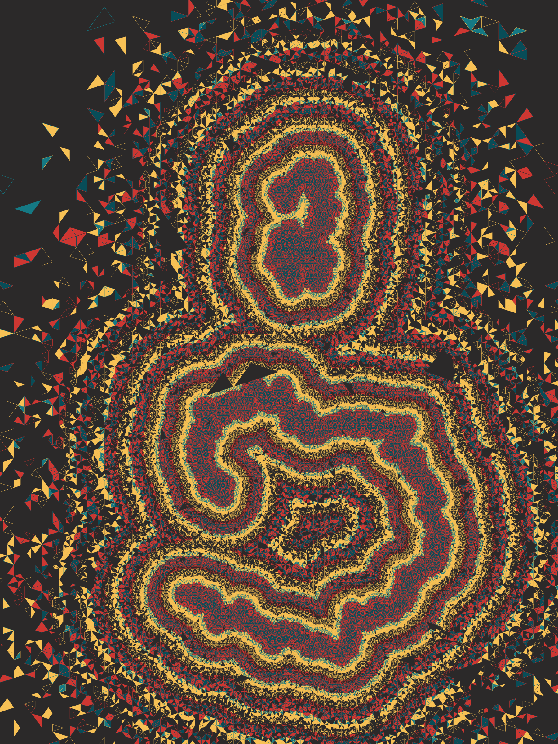 Art Blocks - Art Blocks v2 - Ode to Penrose #164 - NFT # 307000164