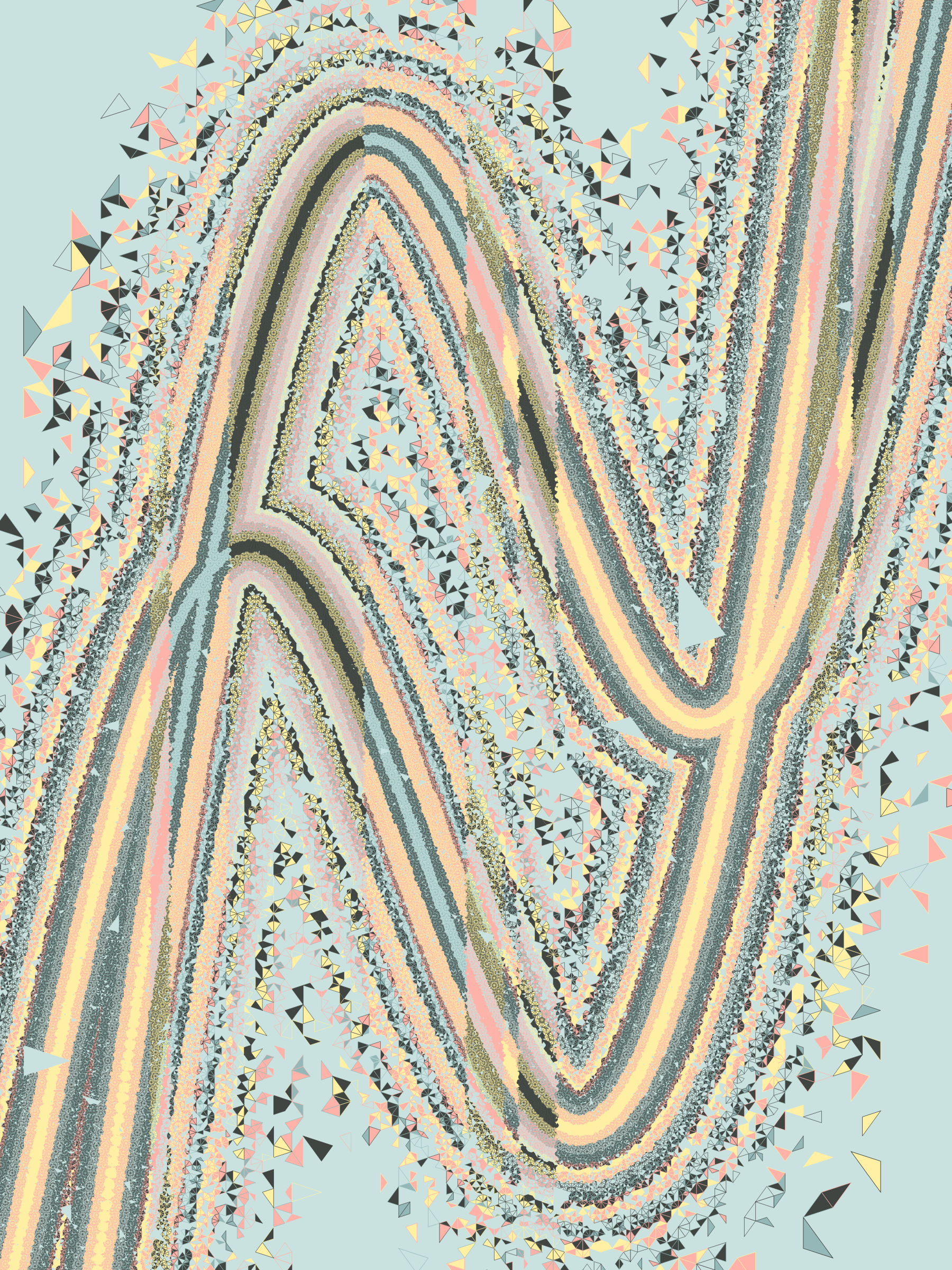 Art Blocks - Art Blocks v2 - Ode to Penrose #165 - NFT # 307000165