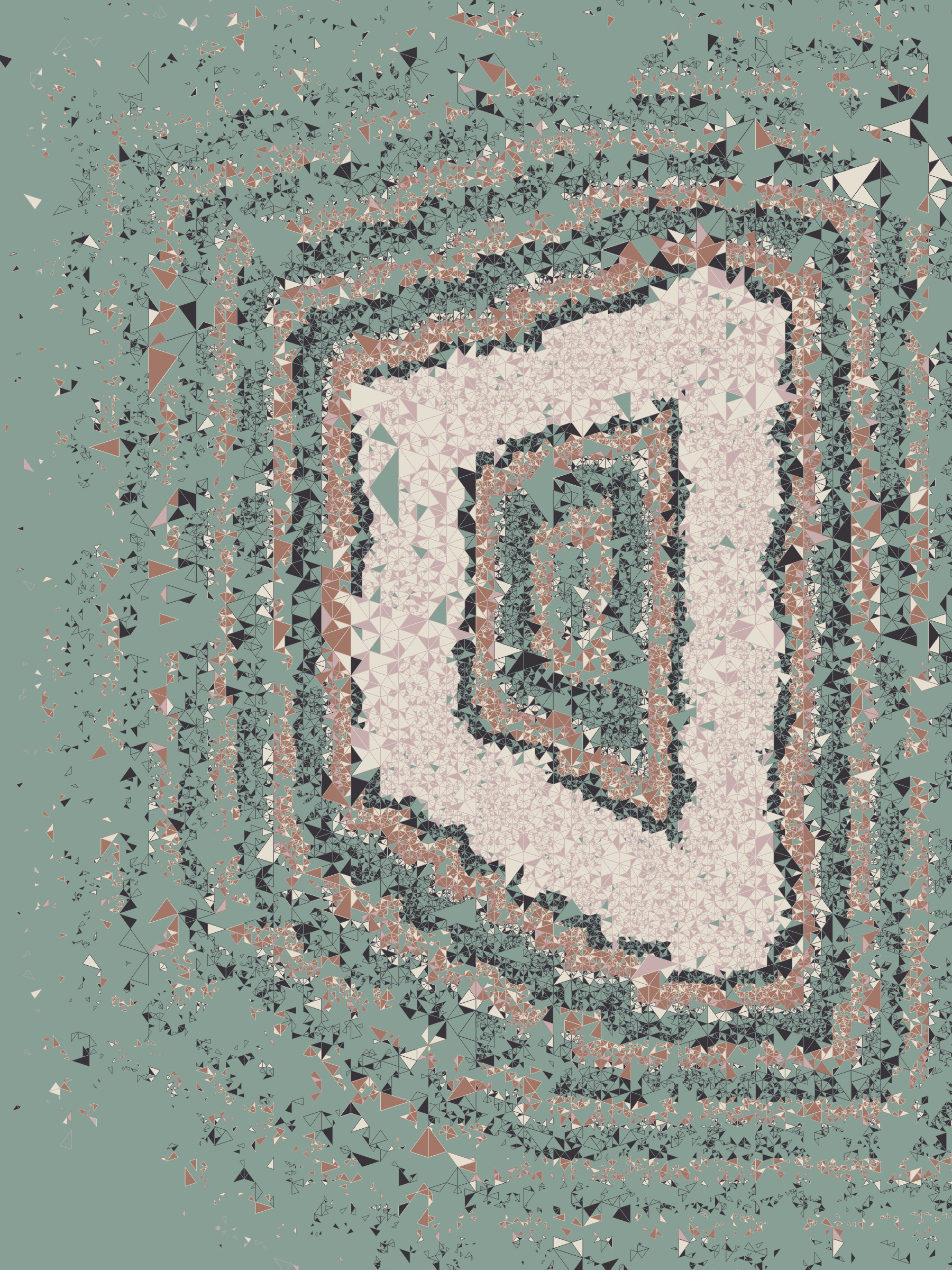 Art Blocks - Art Blocks v2 - Ode to Penrose #166 - NFT # 307000166