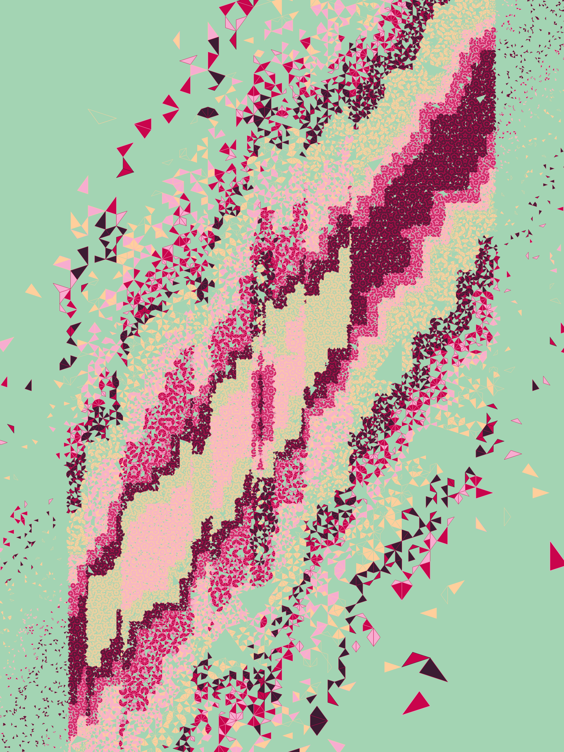 Art Blocks - Art Blocks v2 - Ode to Penrose #172 - NFT # 307000172