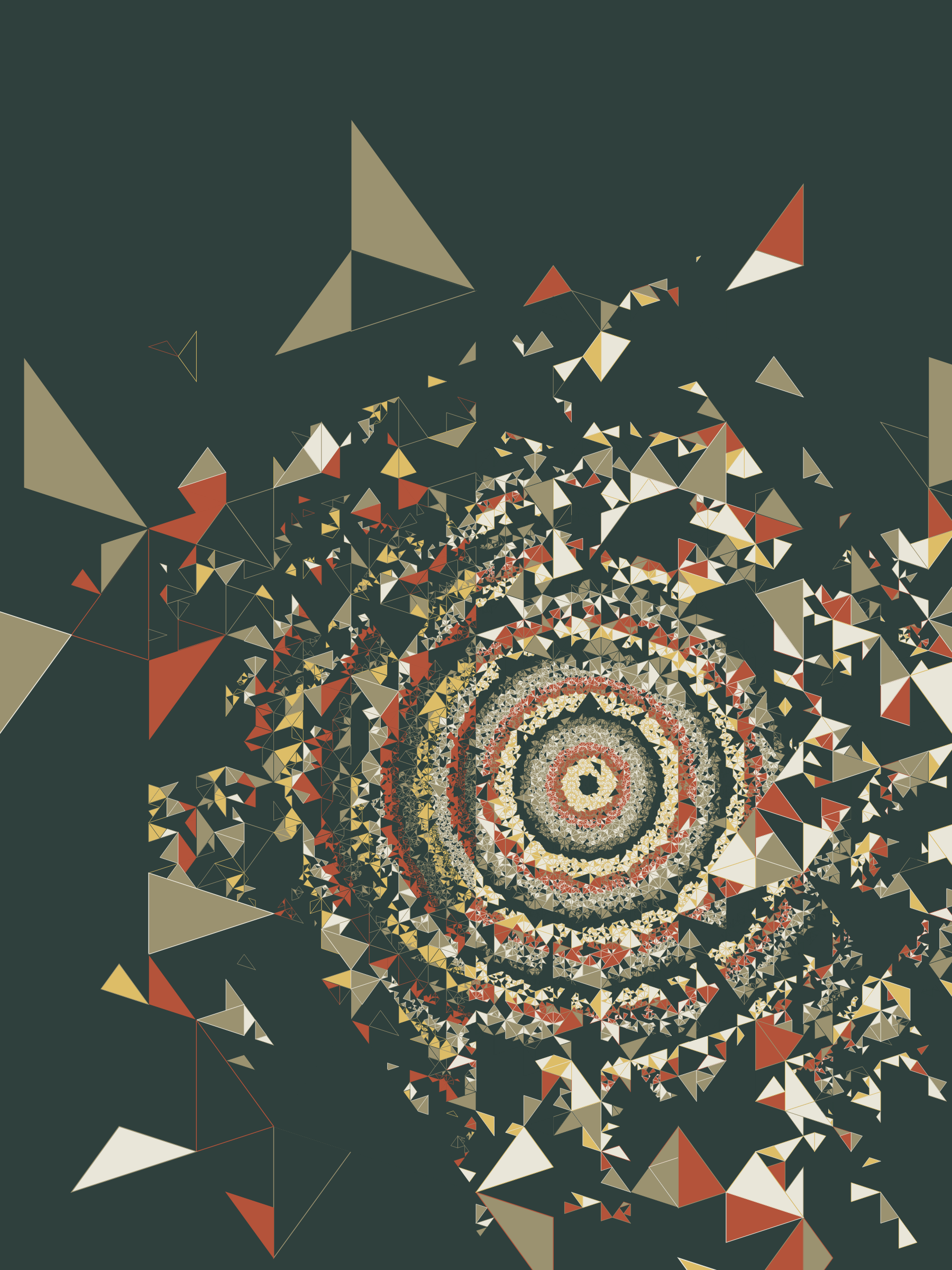 Art Blocks - Art Blocks v2 - Ode to Penrose #174 - NFT # 307000174